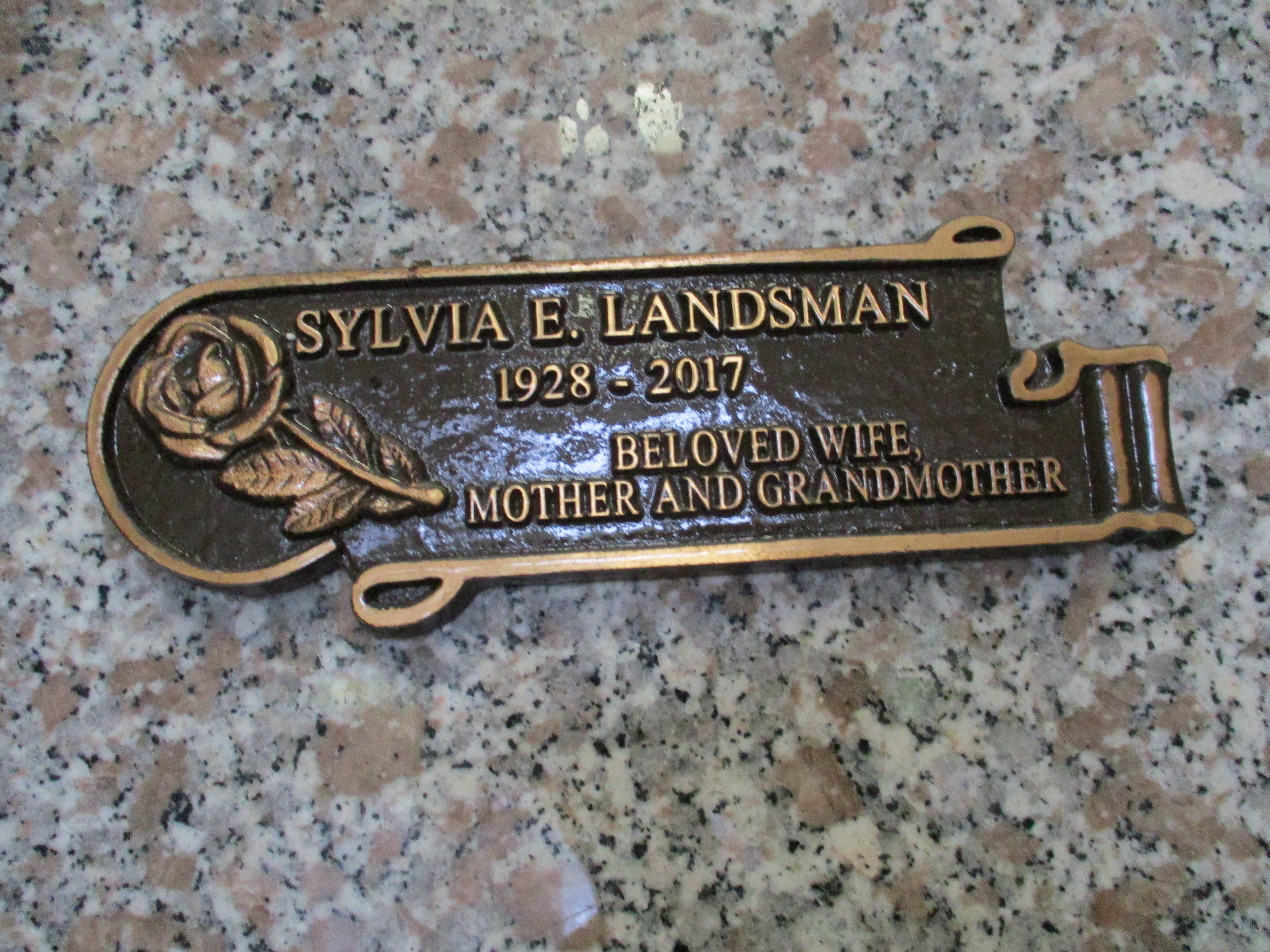 Sylvia E Landsman