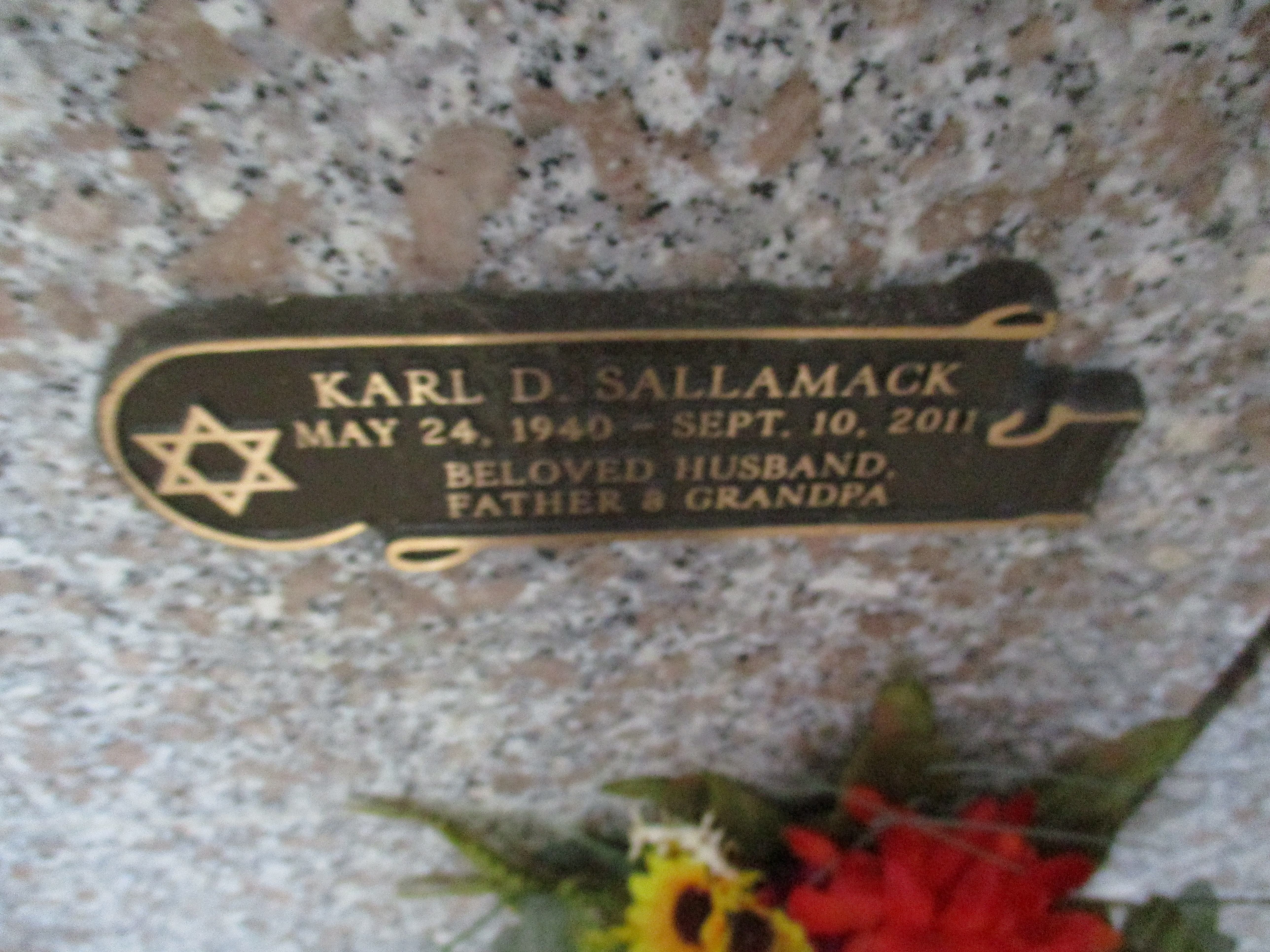 Karl D Sallamack