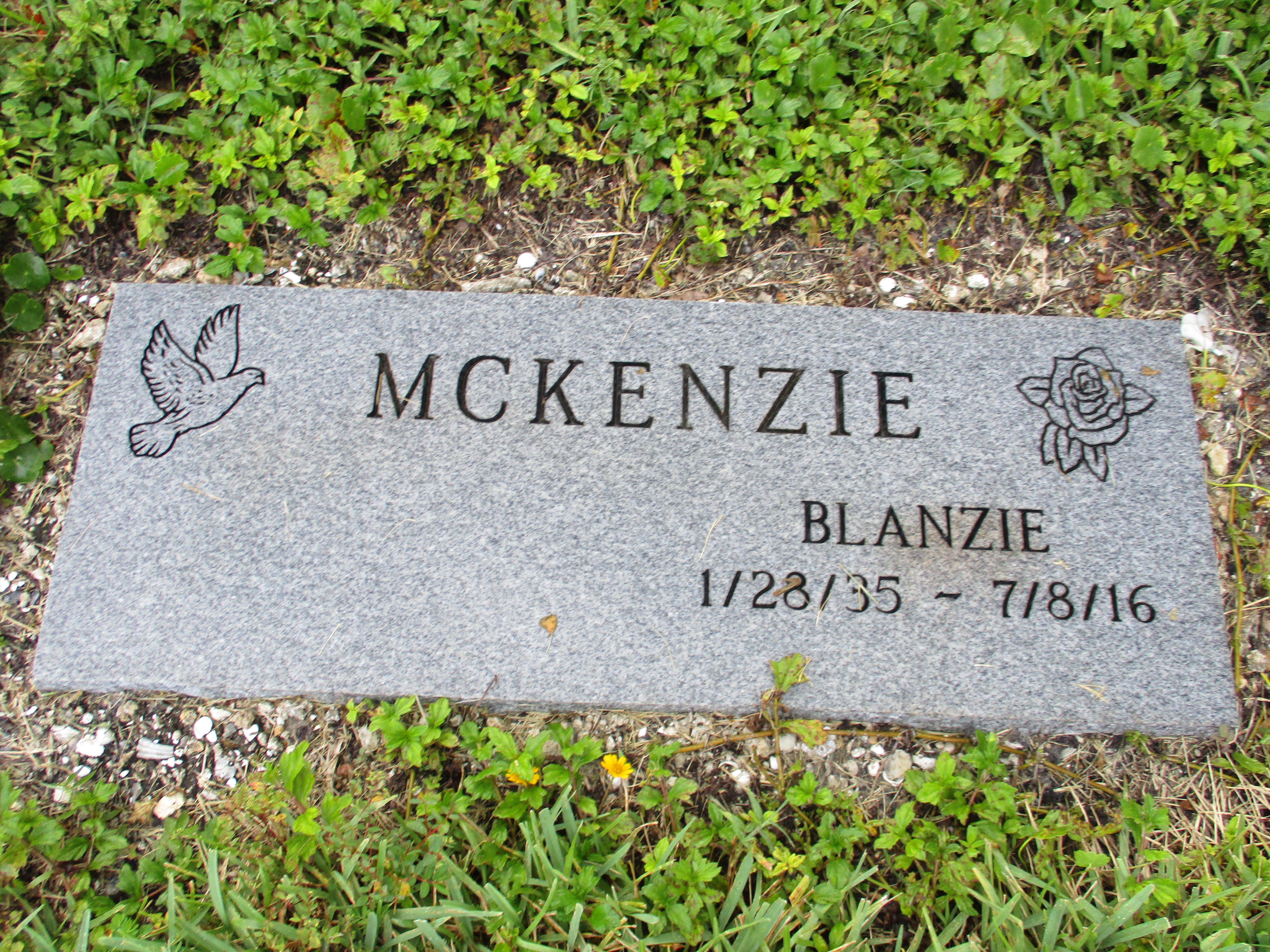 Blanzie McKenzie