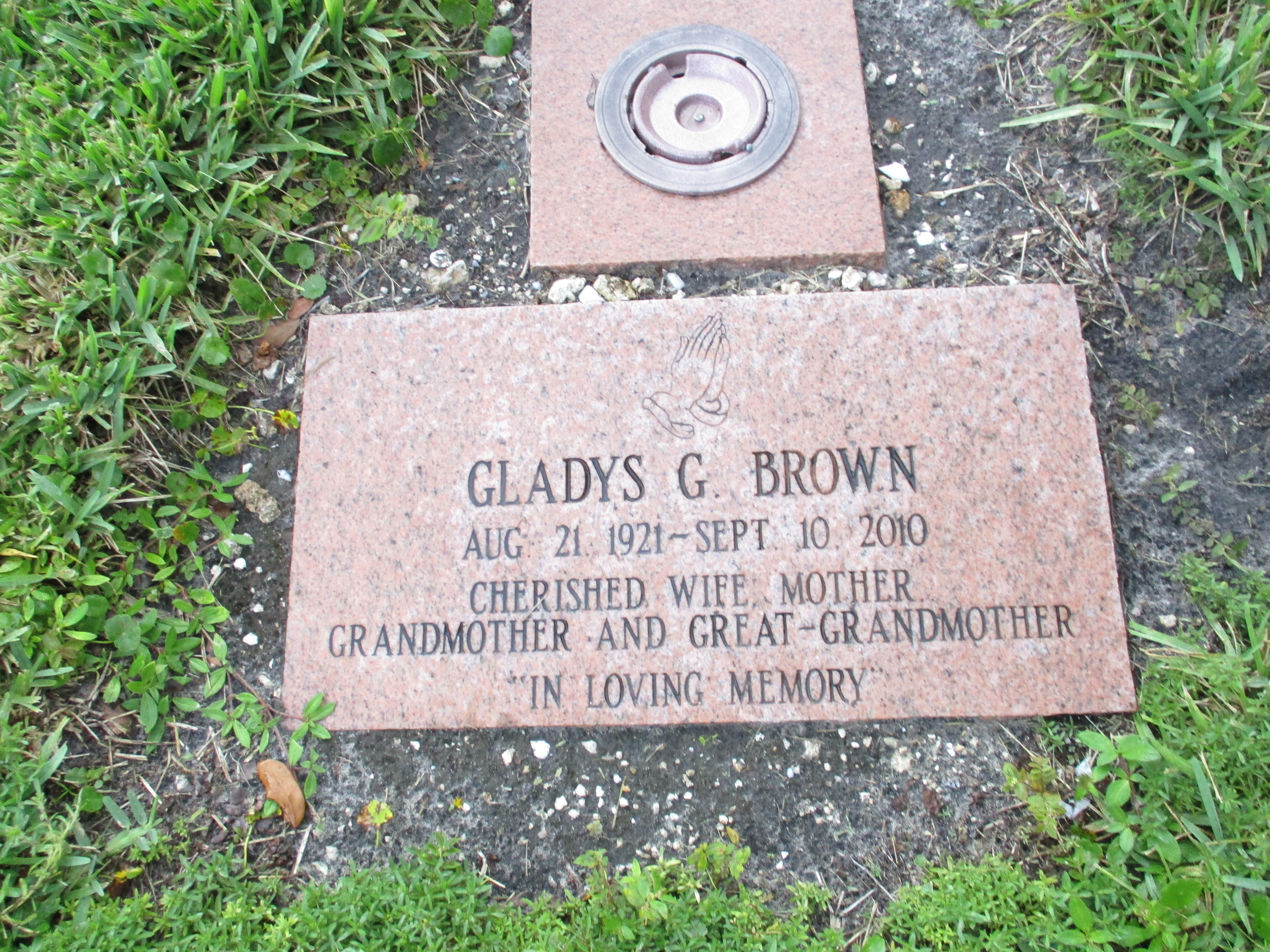 Gladys G Brown