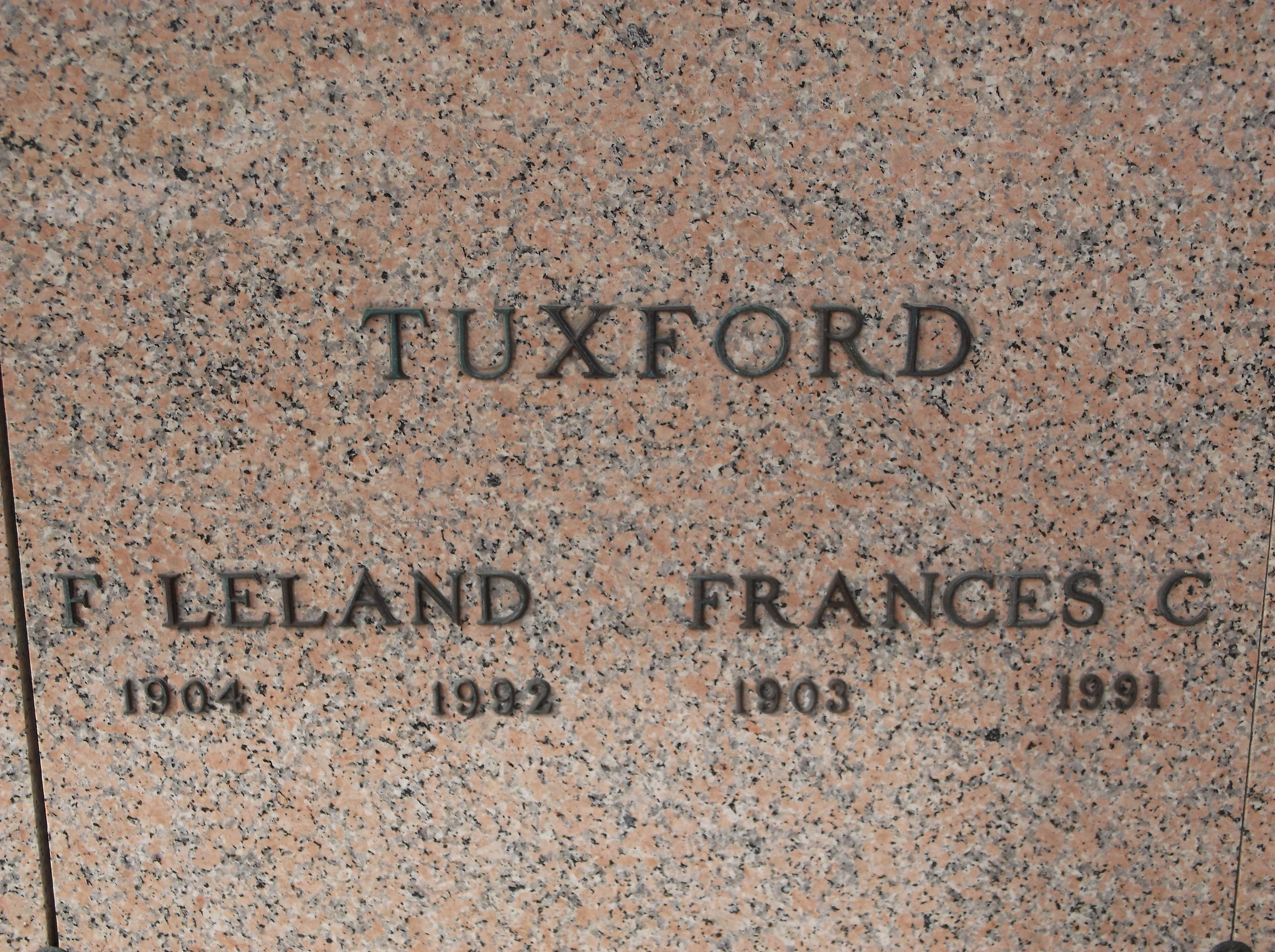Frances C Tuxford
