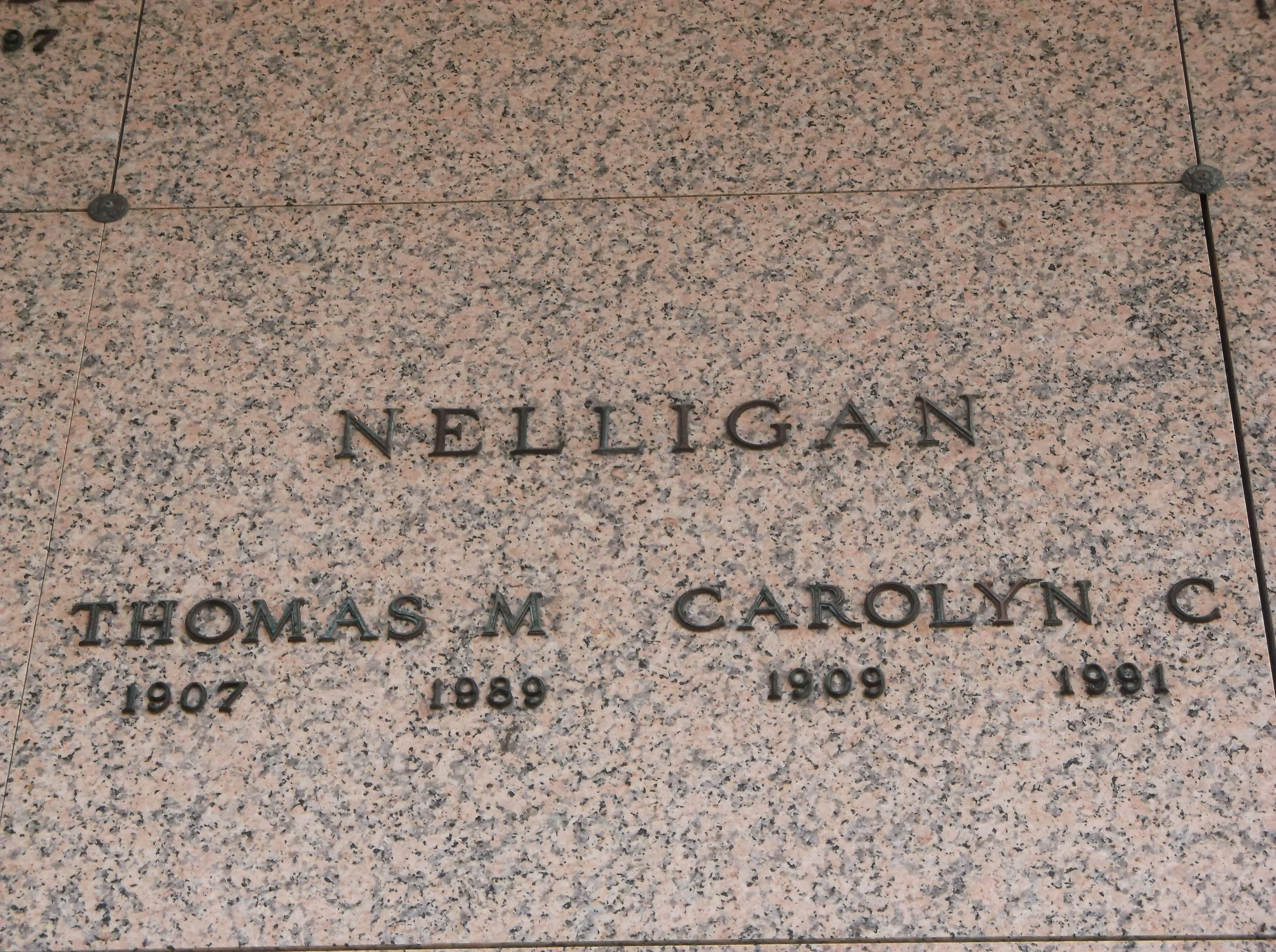 Carolyn C Nelligan