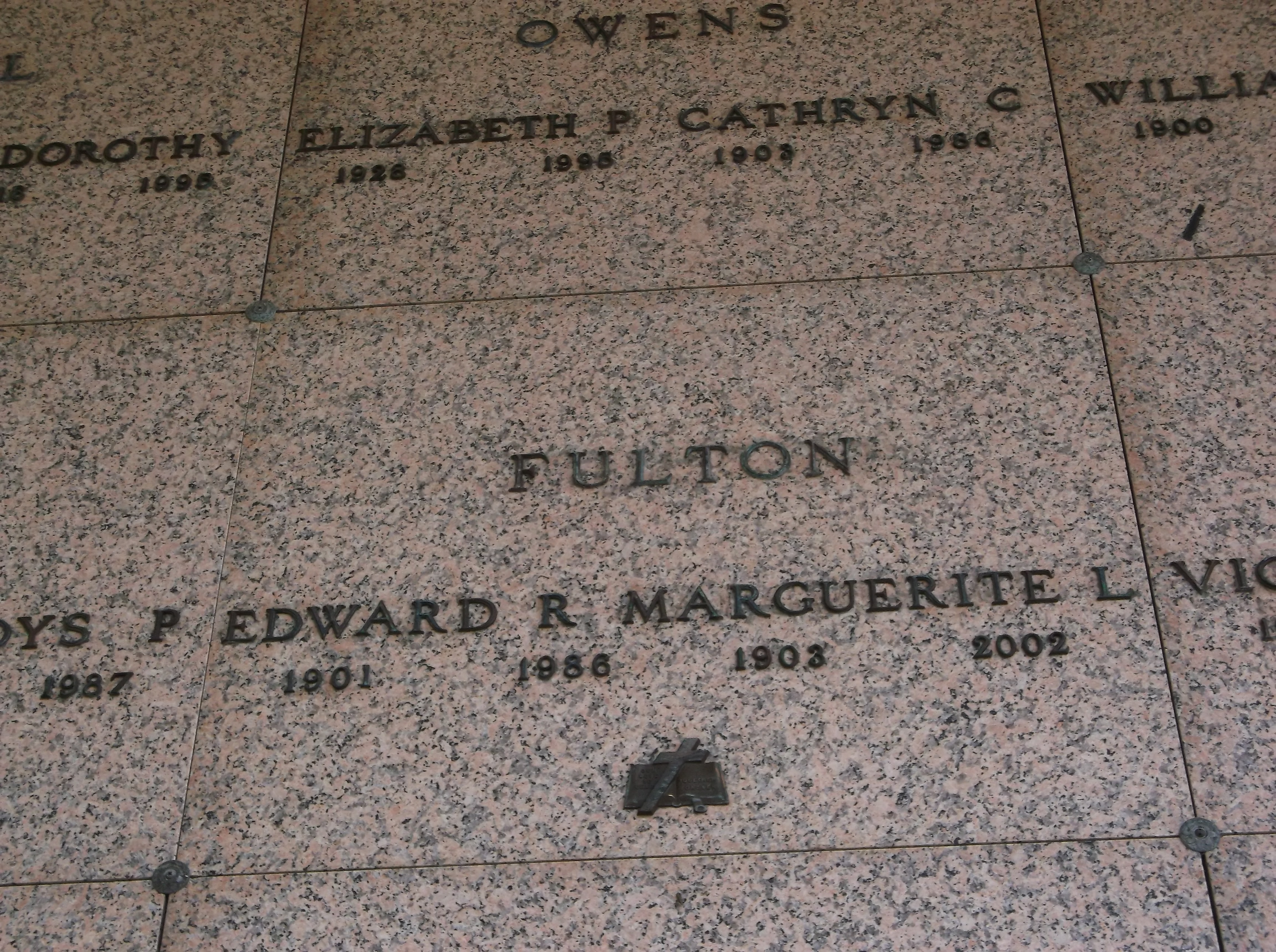 Edward R Fulton