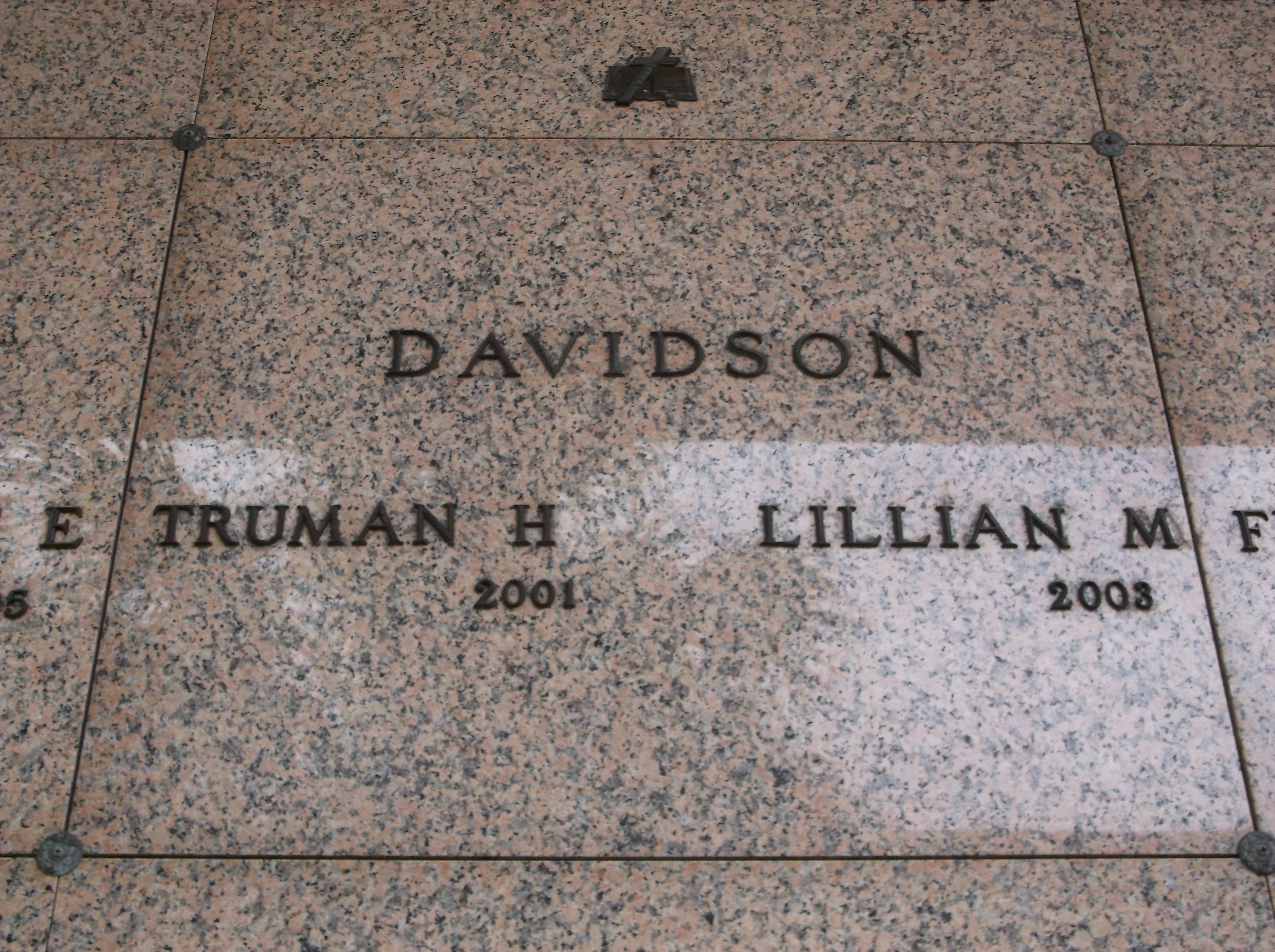 Truman H Davidson
