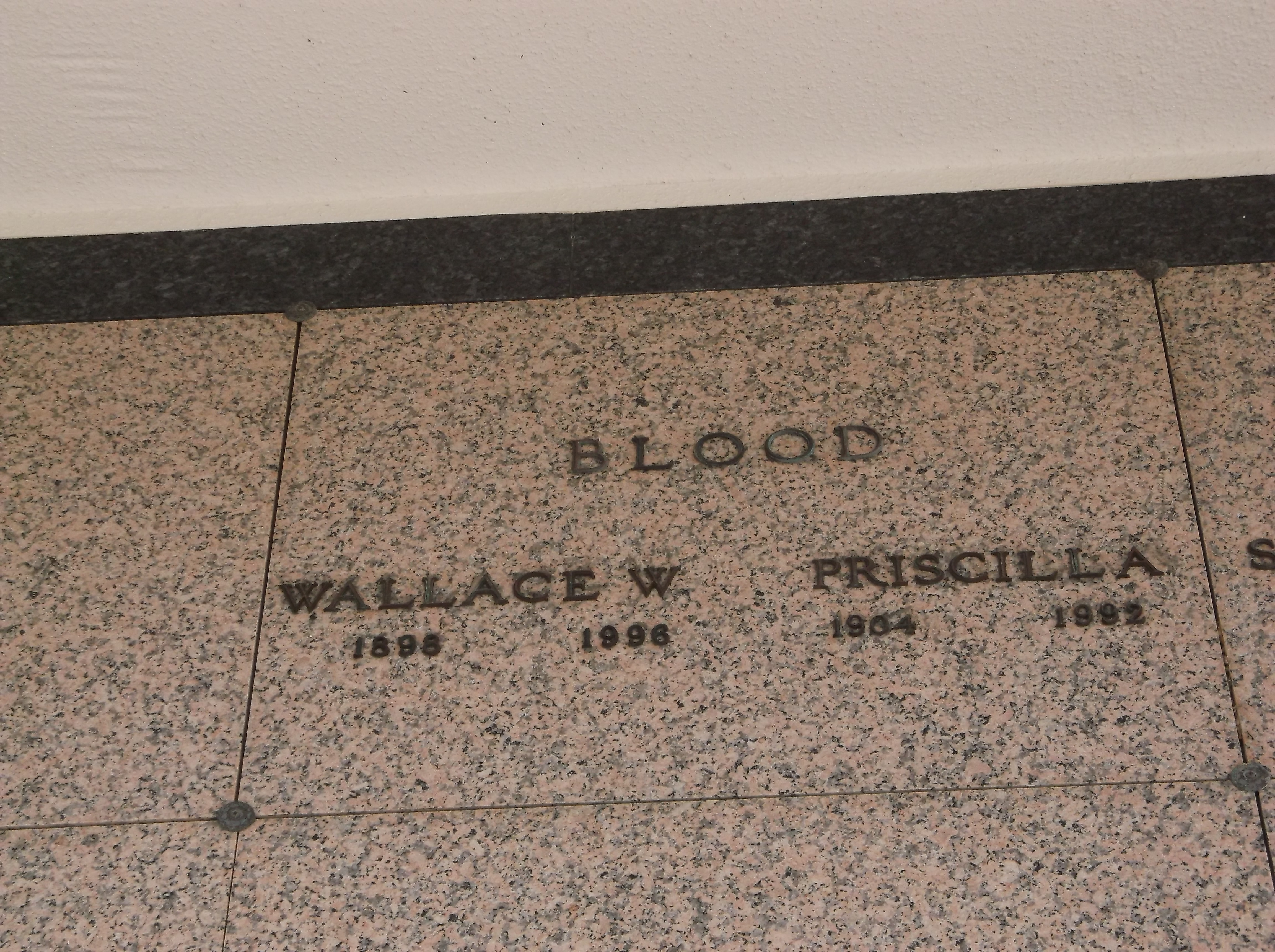 Wallace W Blood