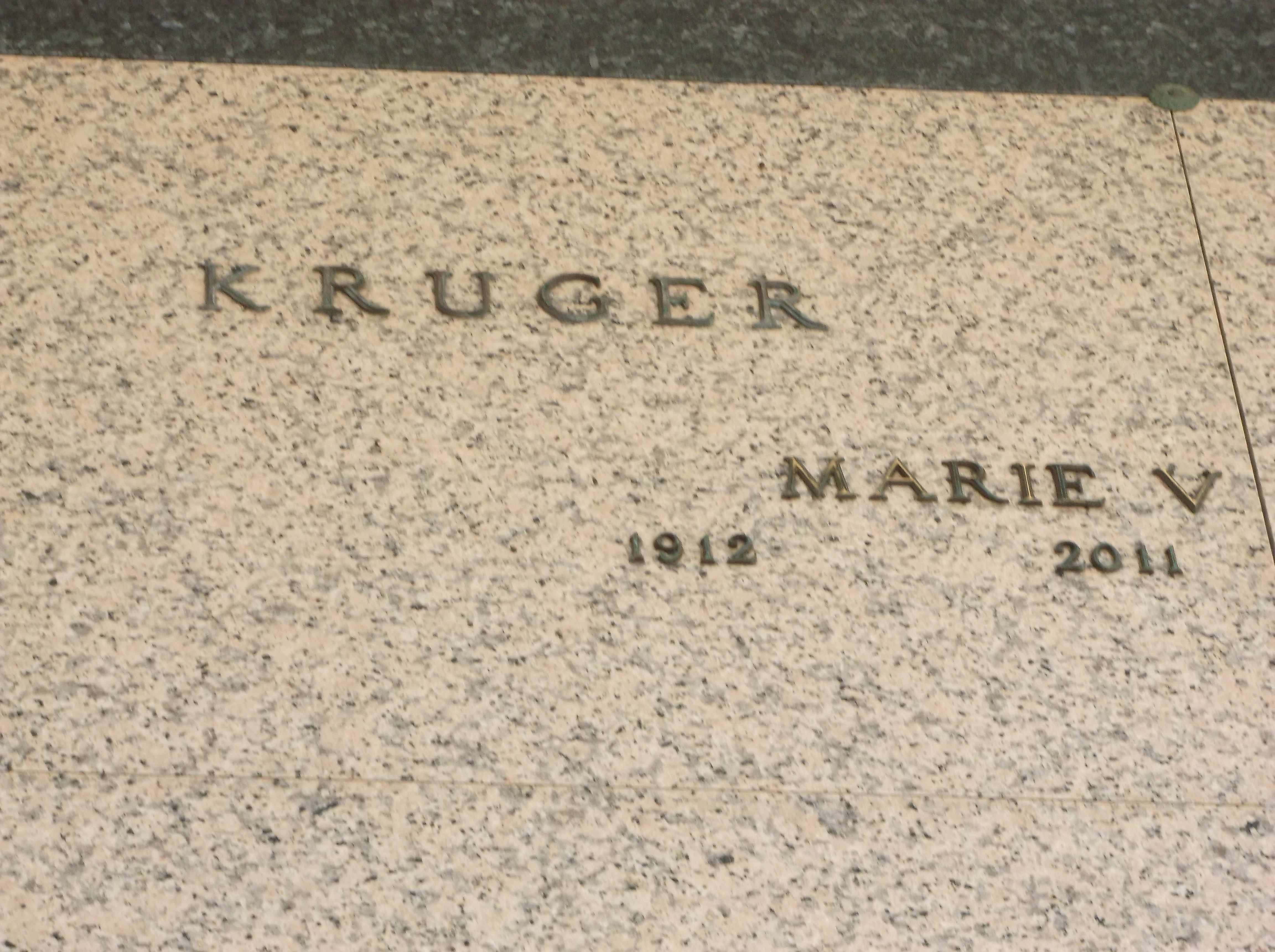 Marie V Kruger