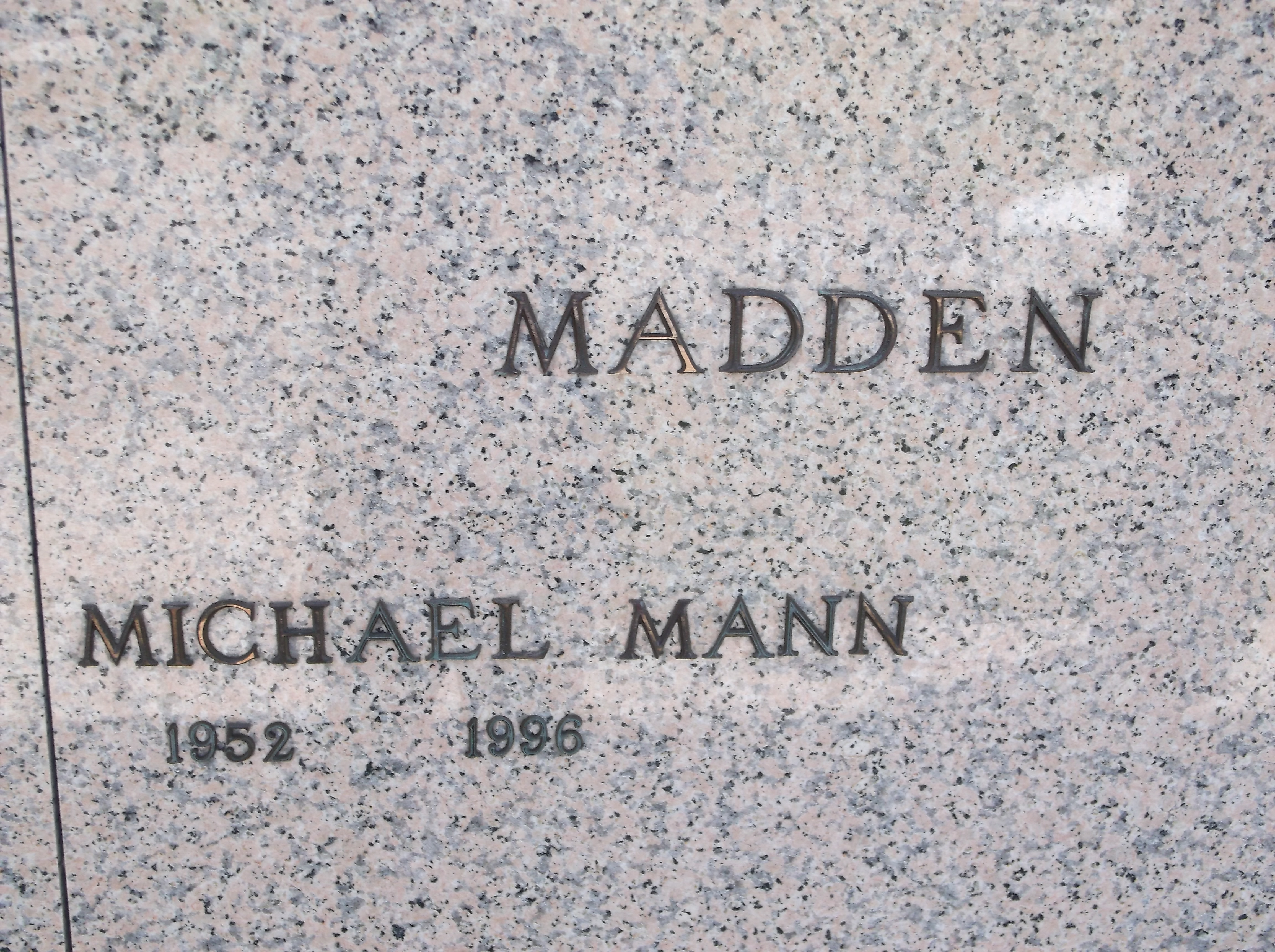 Michael Mann Madden