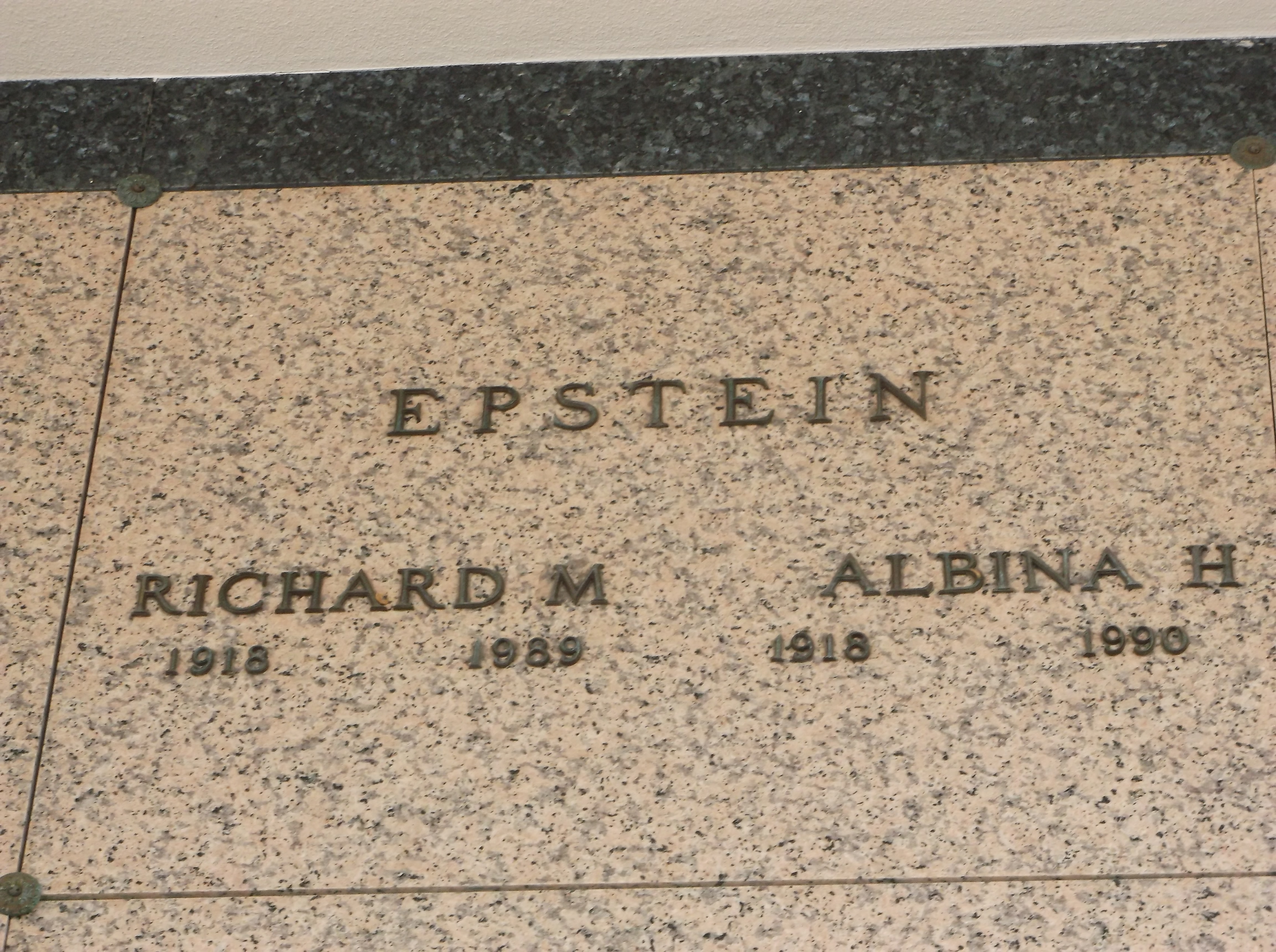 Albina H Epstein