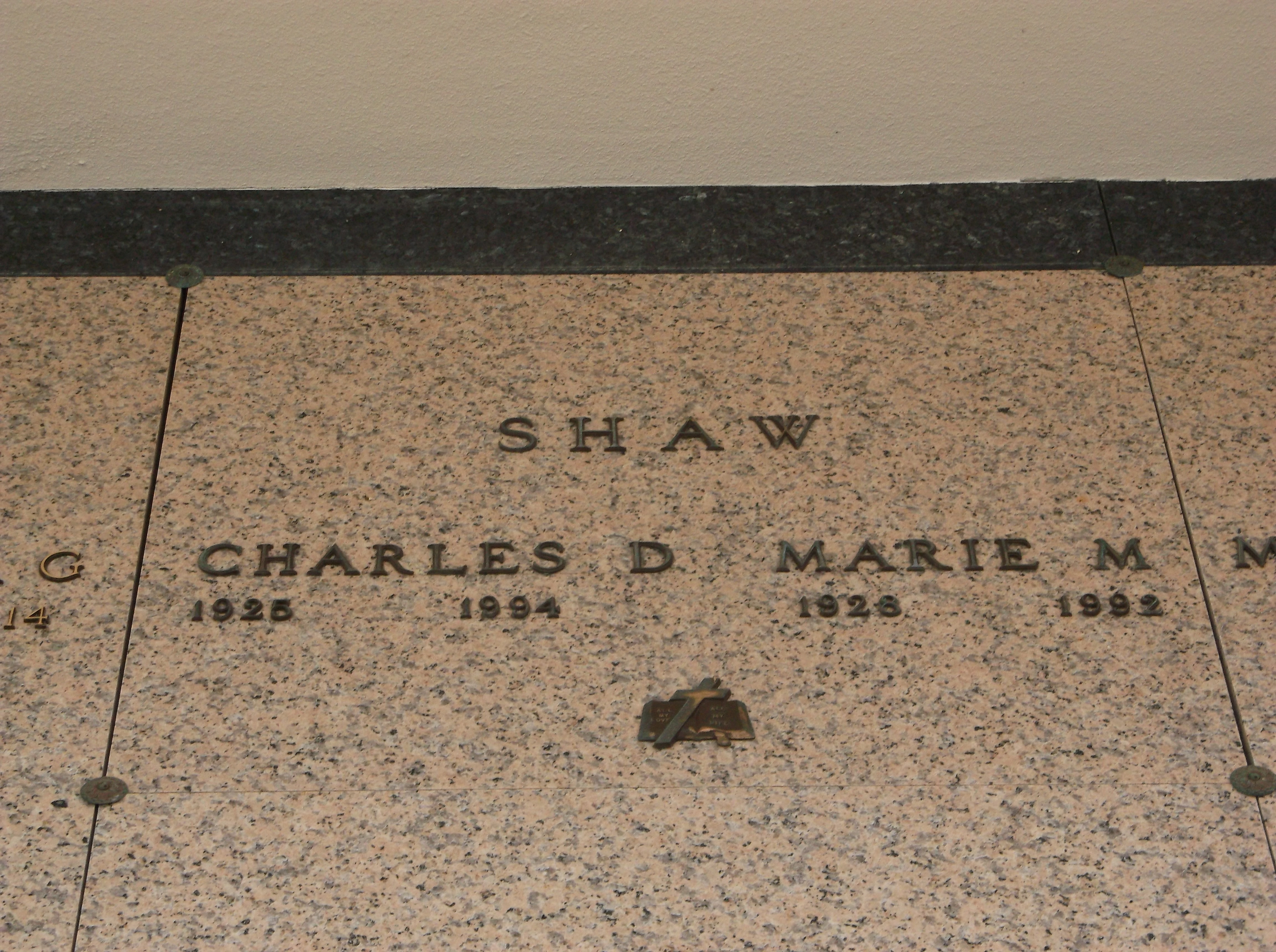 Charles D Shaw