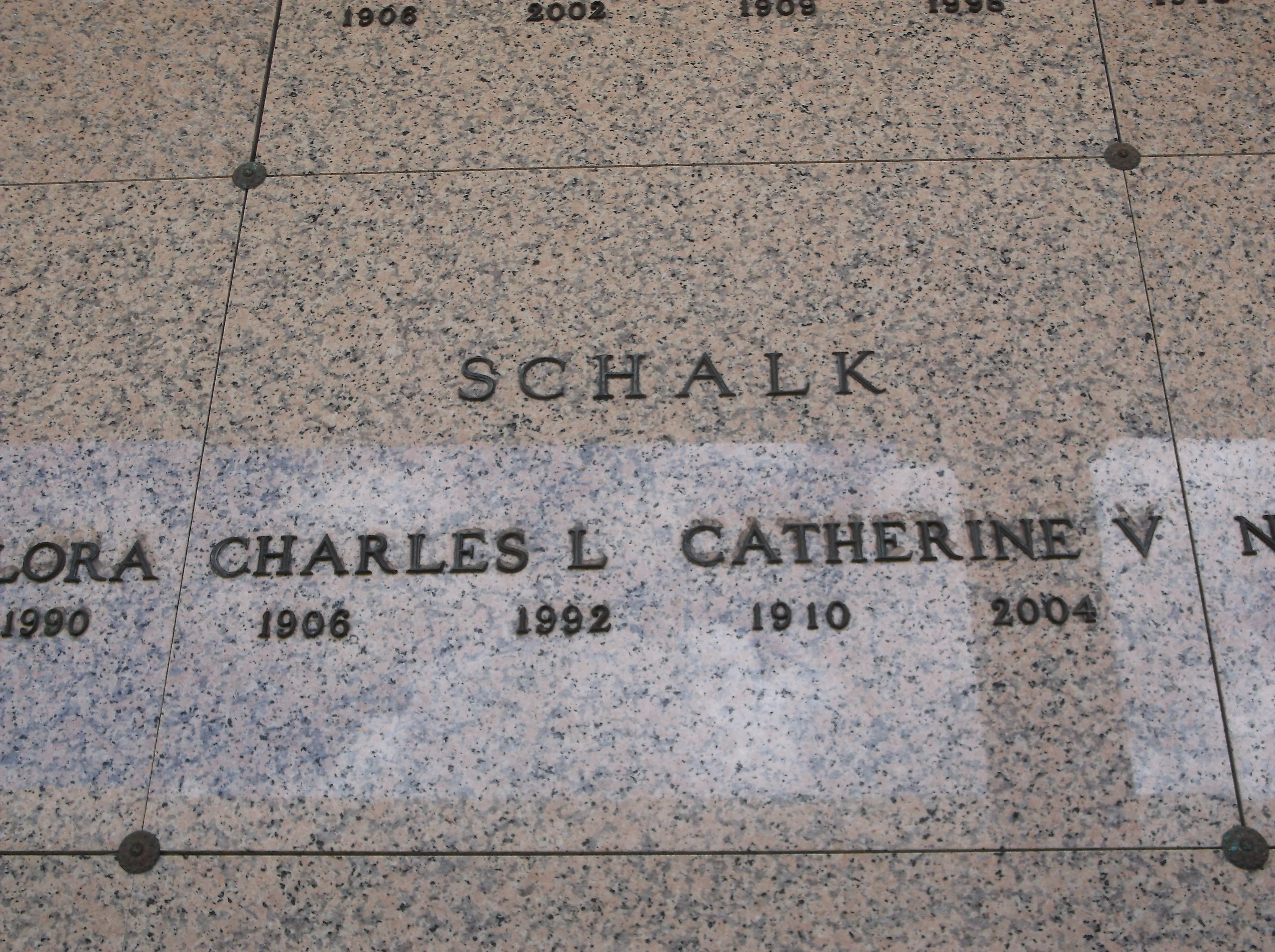 Catherine V Schalk