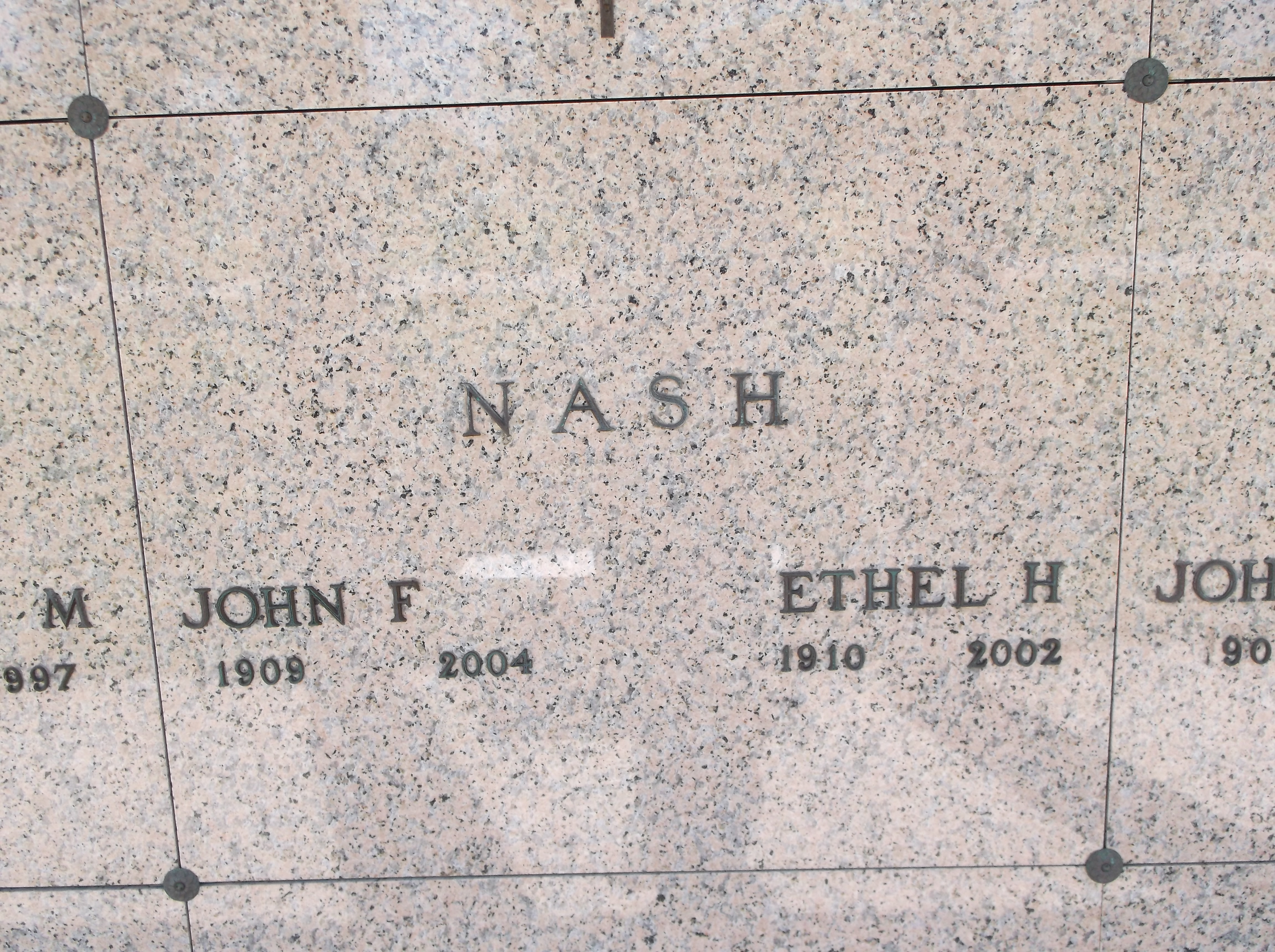 Ethel H Nash