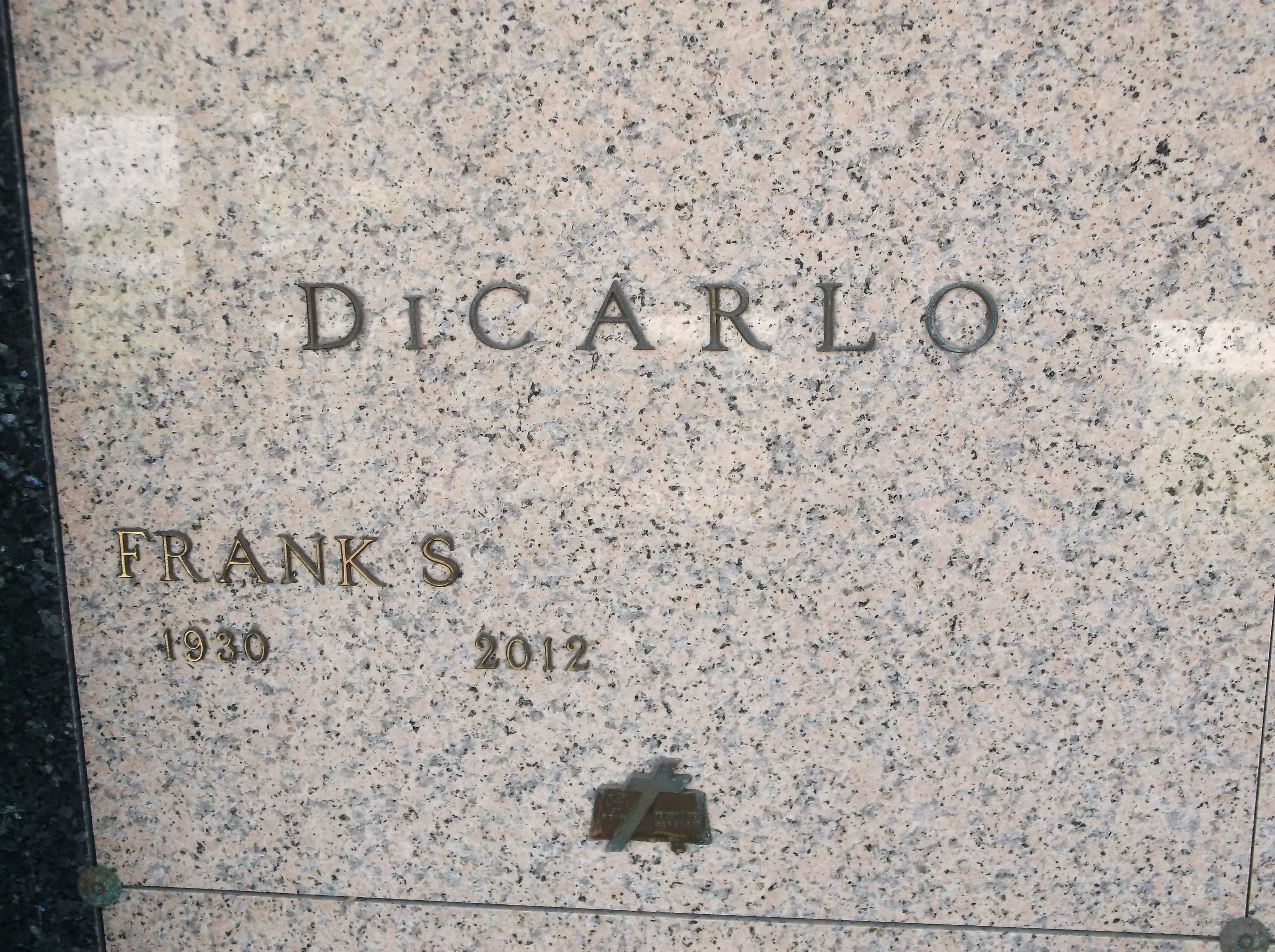 Frank S DiCarlo