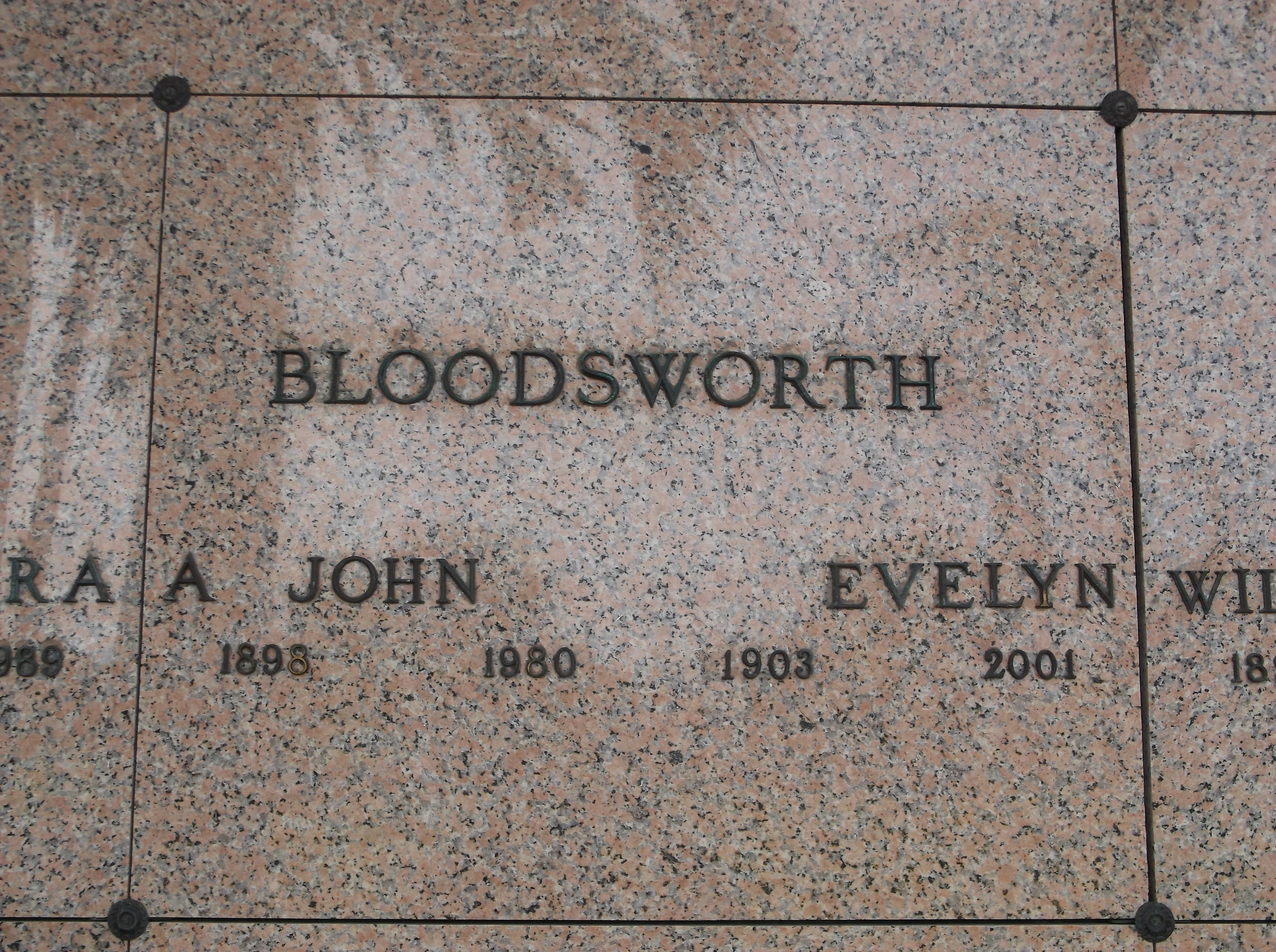 Evelyn Bloodsworth