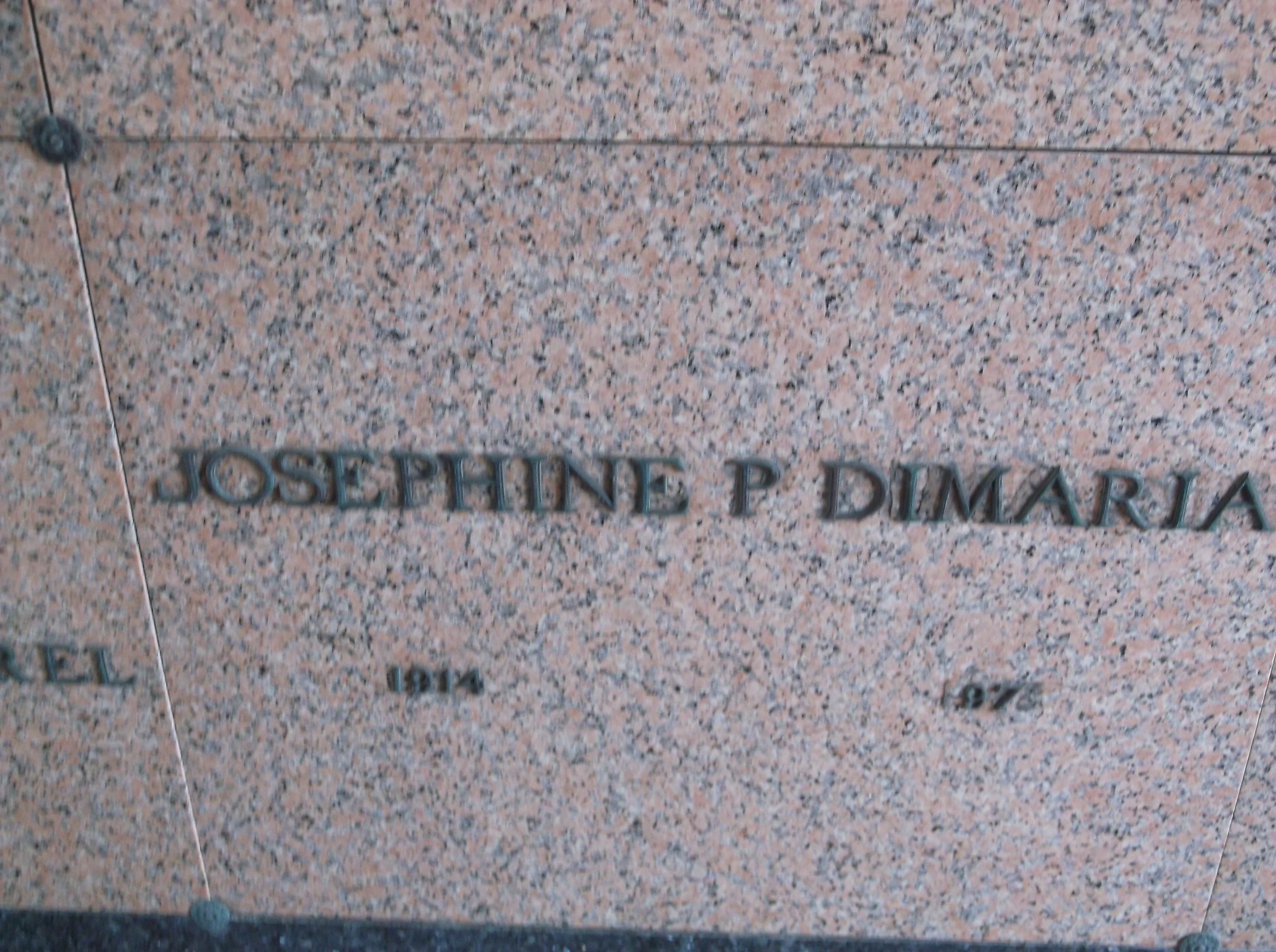 Josephine P Dimaria