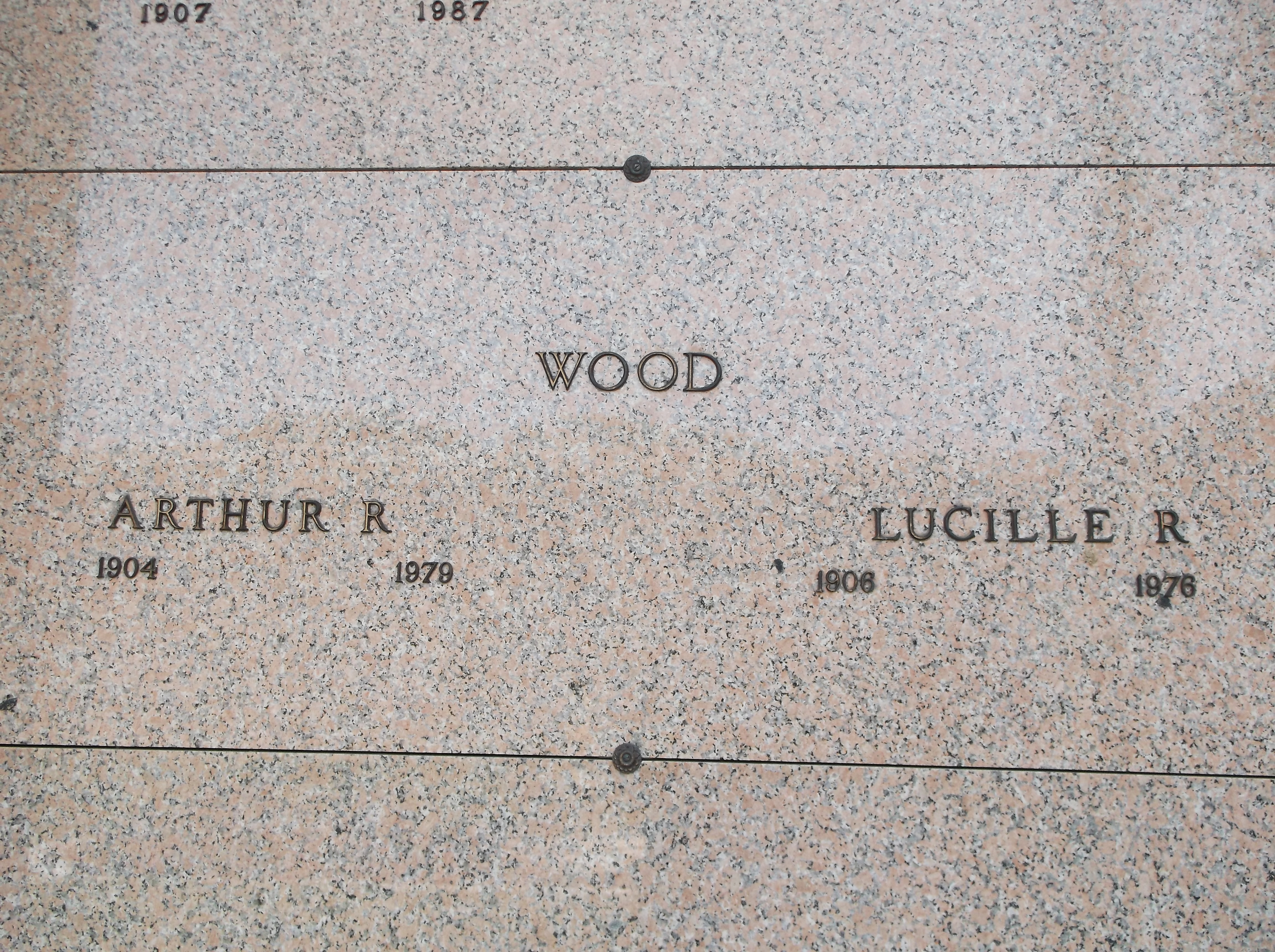 Lucille R Wood