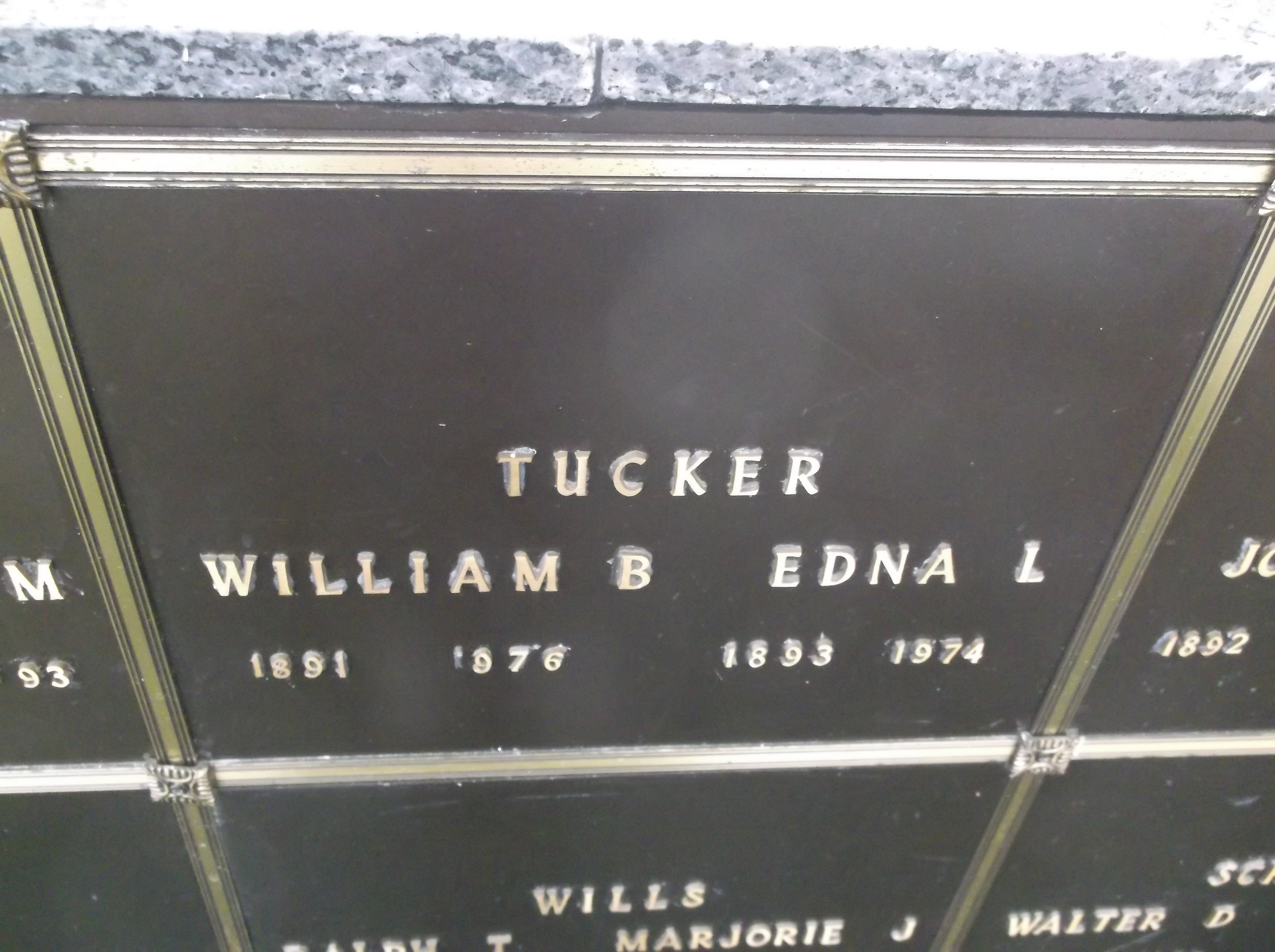 William B Tucker
