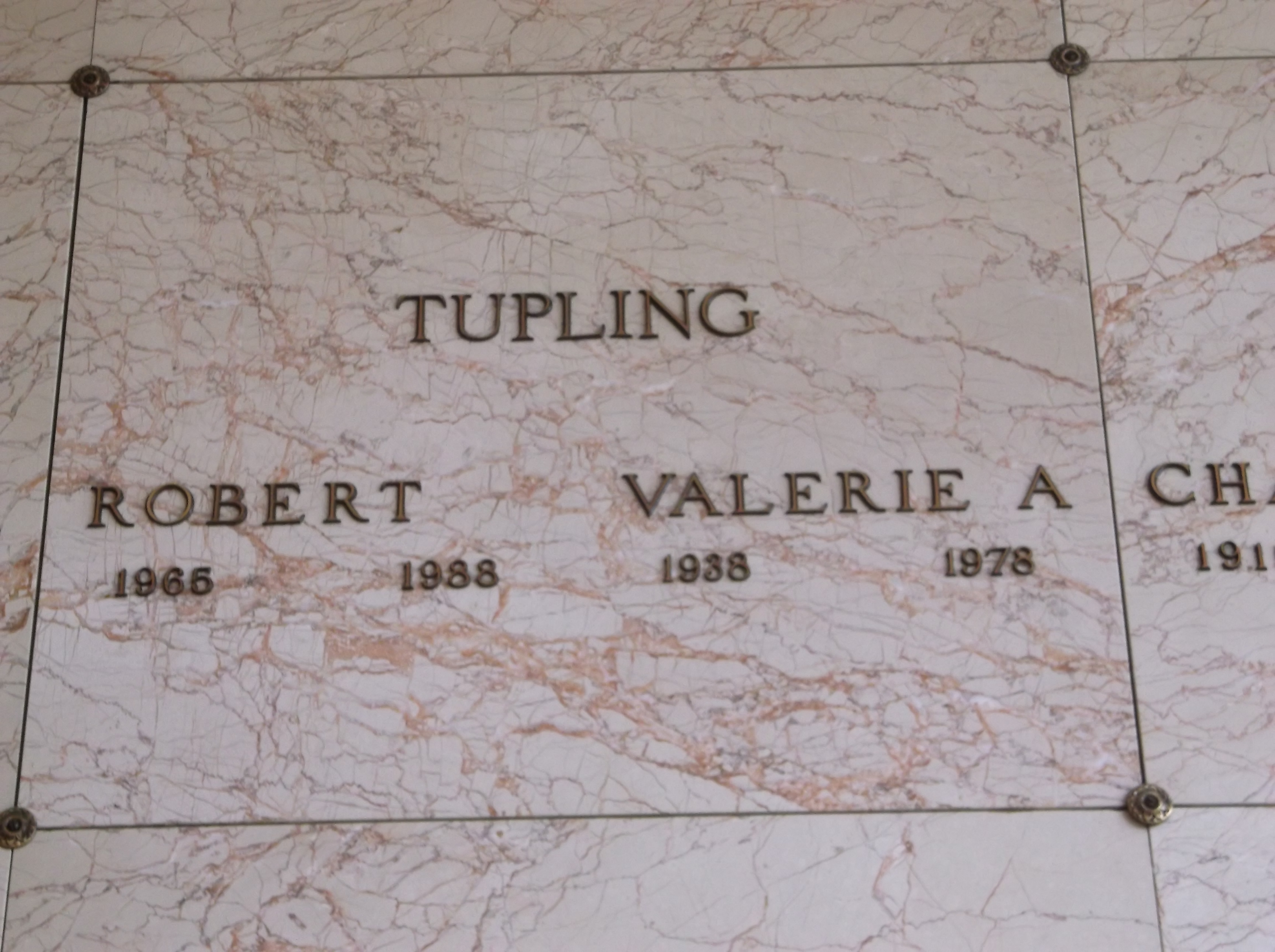 Valerie A Tupling