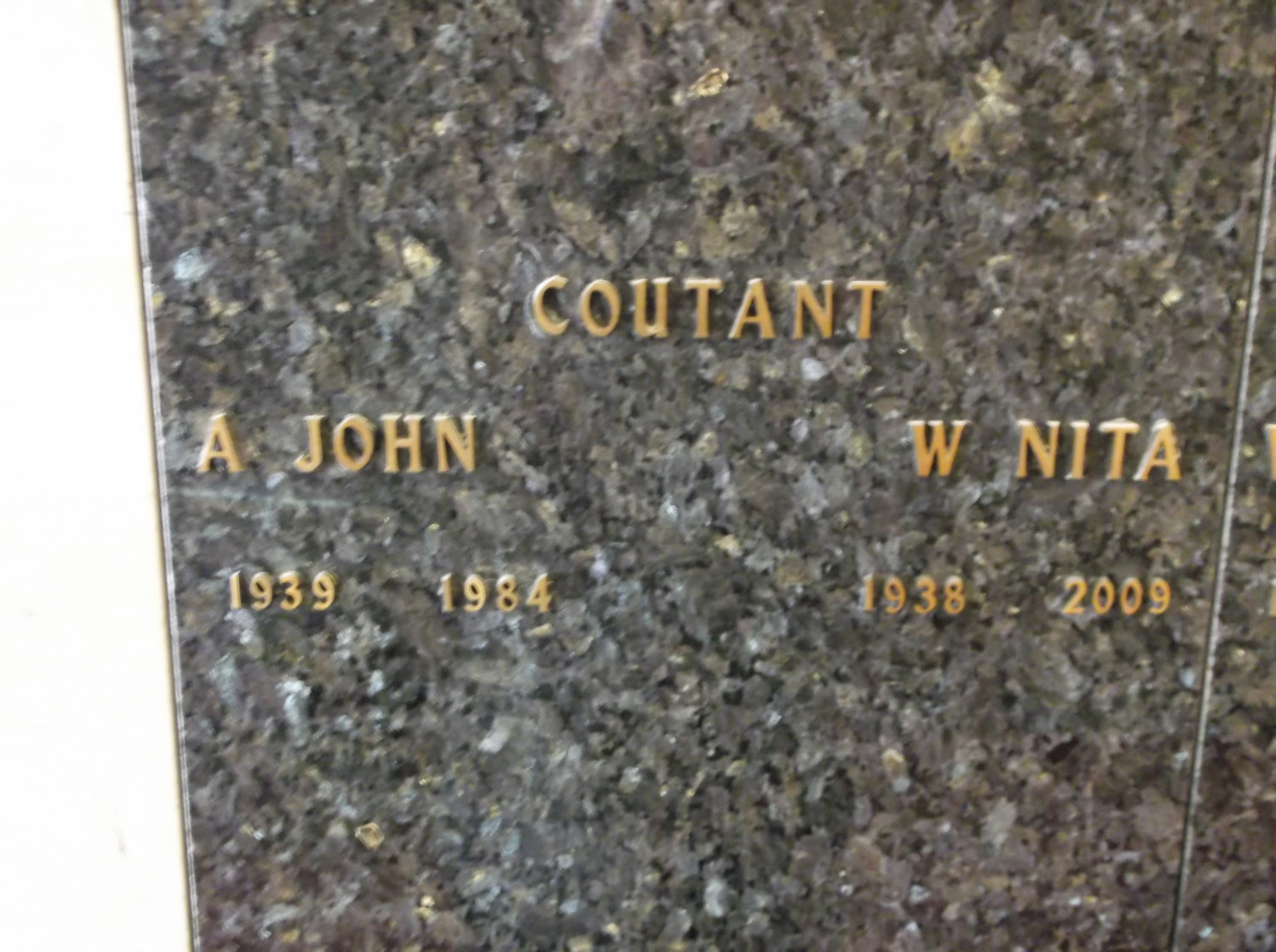 A John Coutant