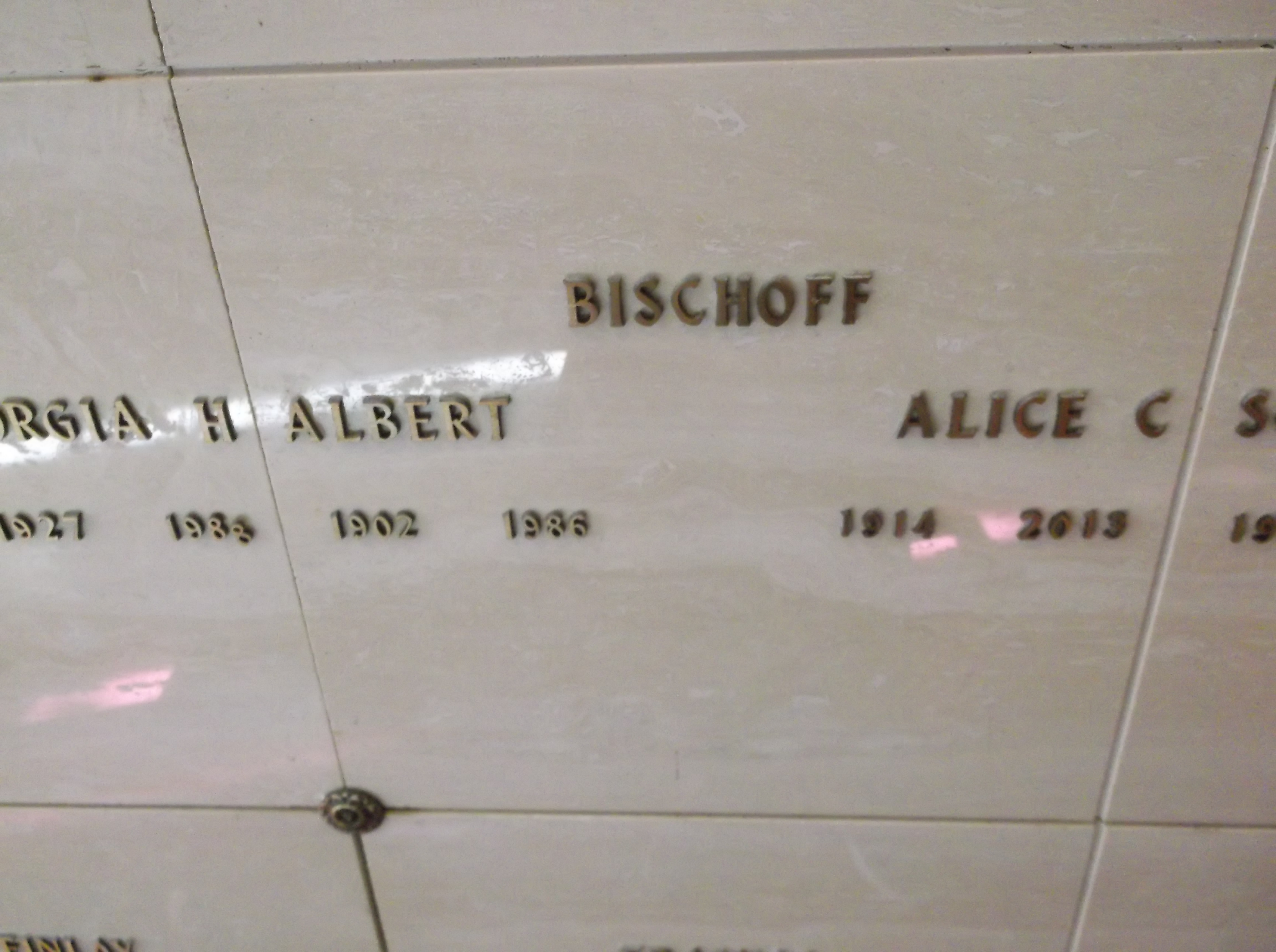 Alice C Bischoff