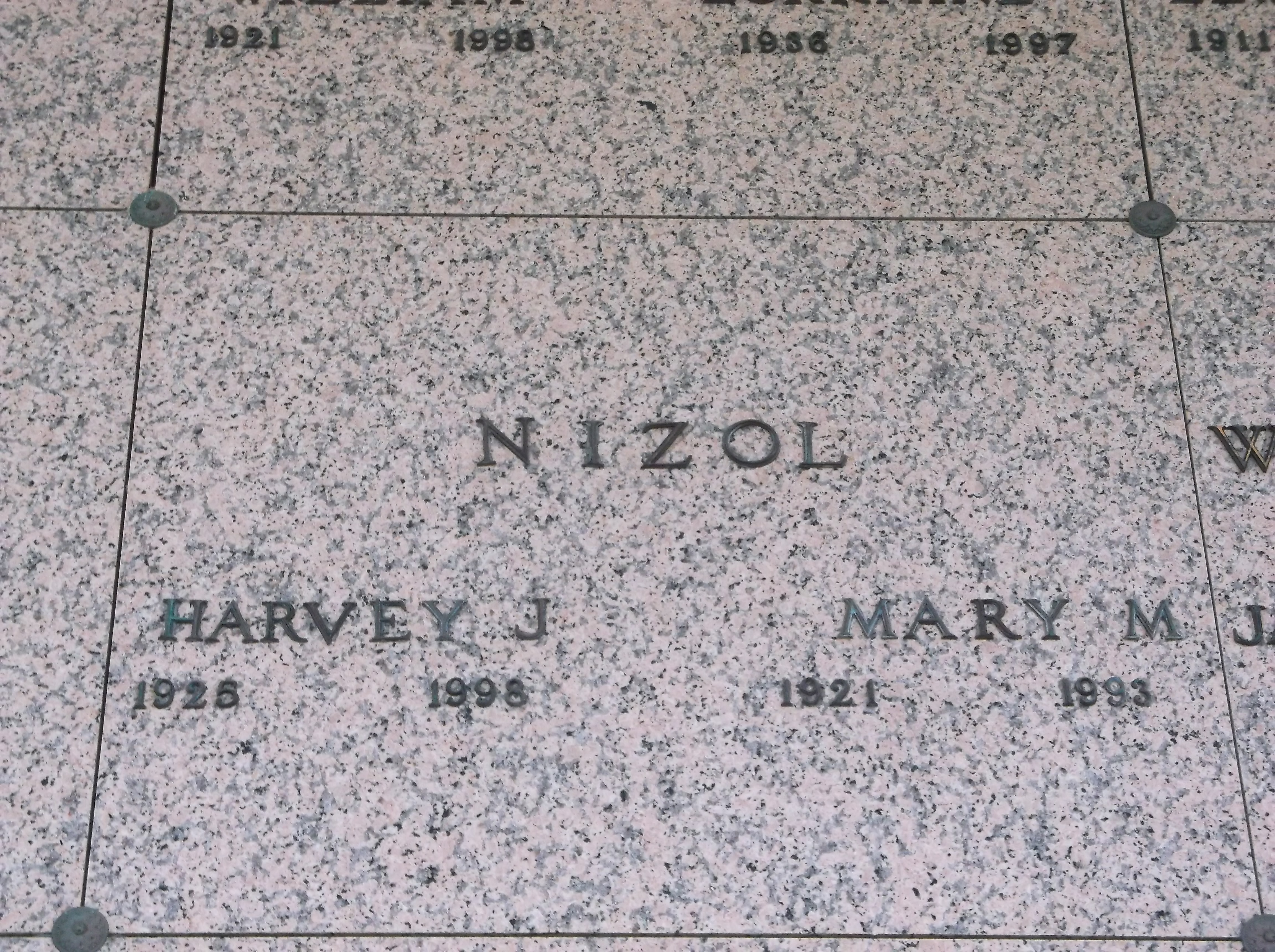 Mary M Nizol