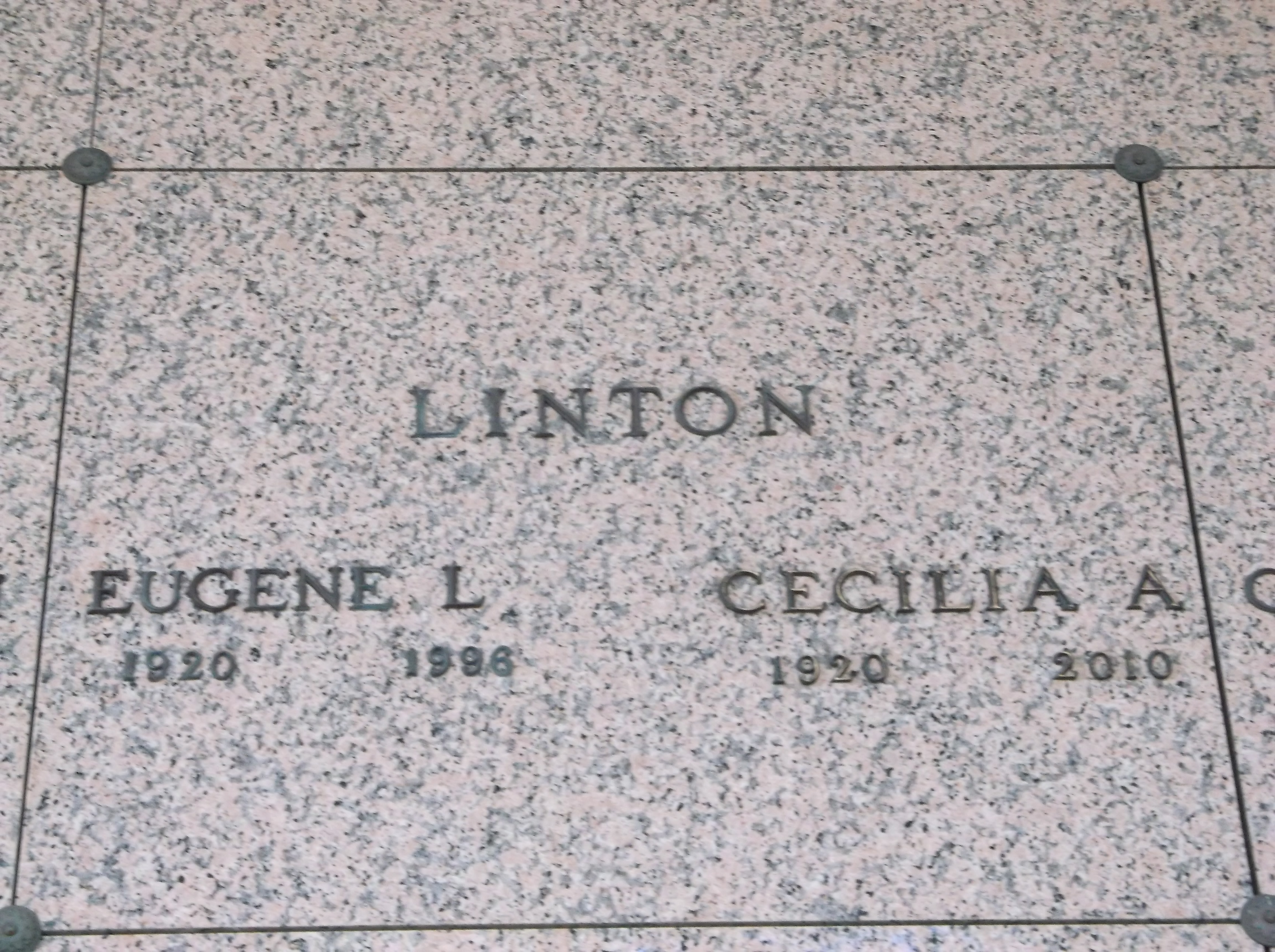 Cecilia A Linton