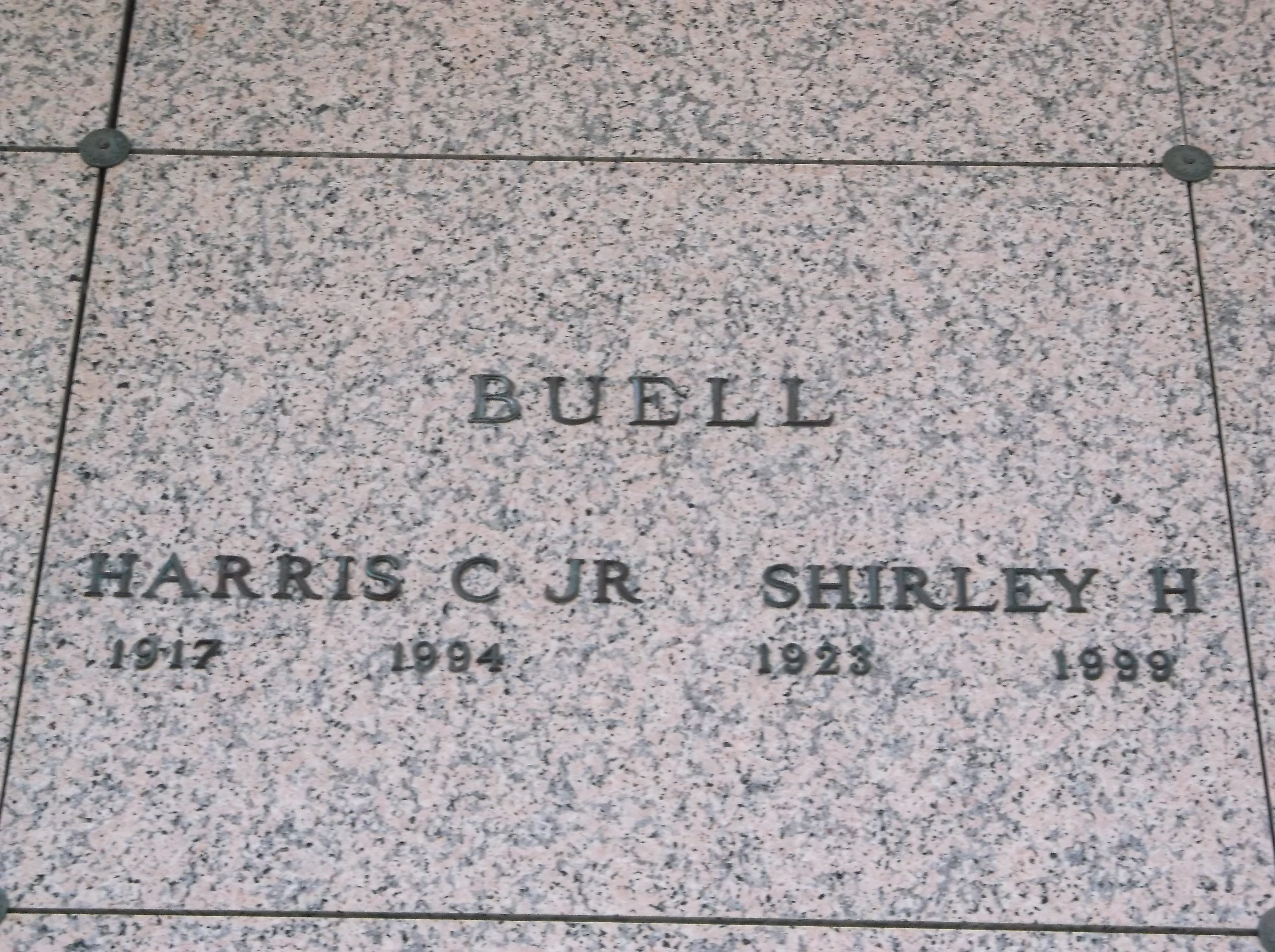 Harris C Buell, Jr