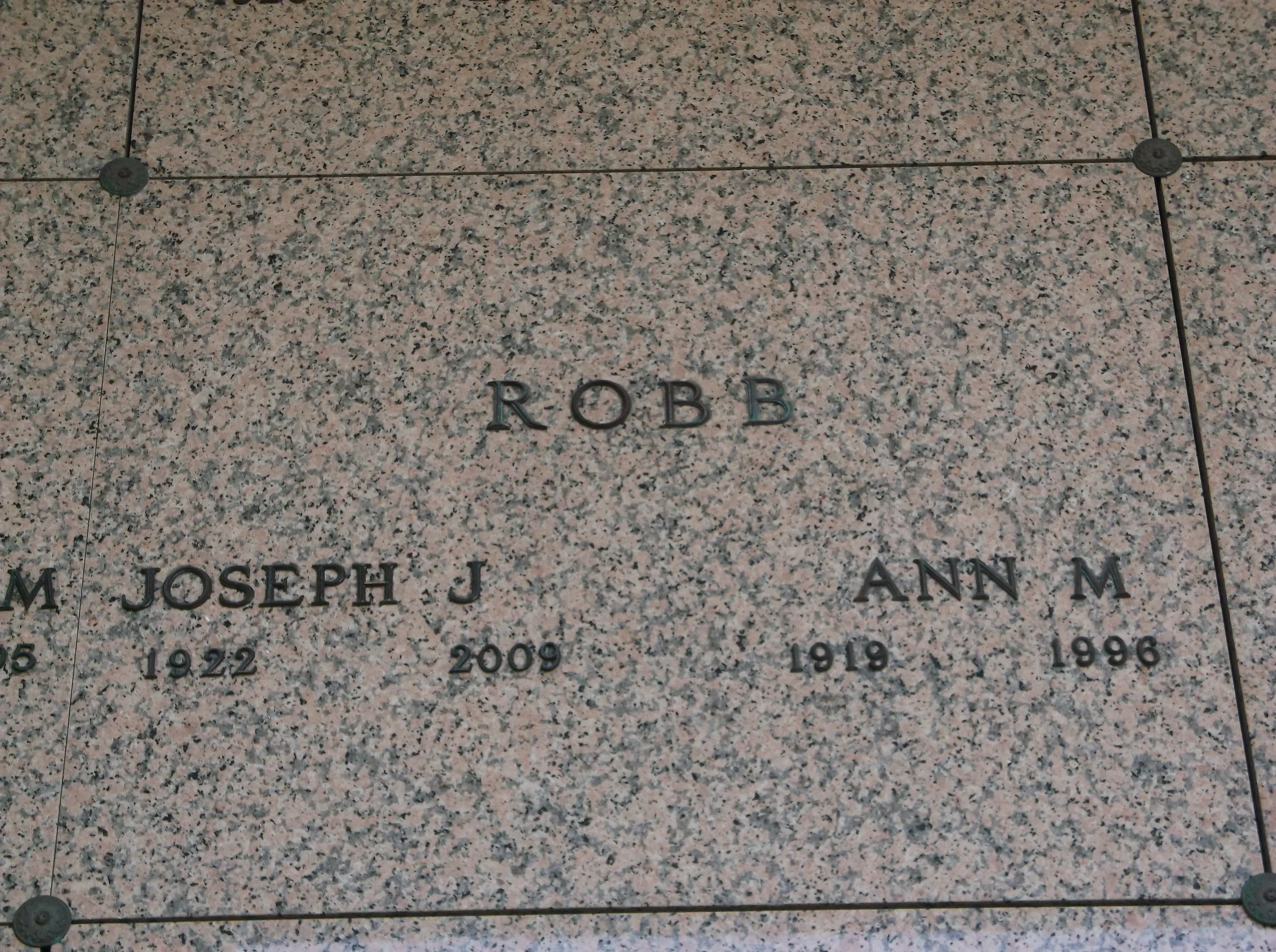 Joseph J Robb