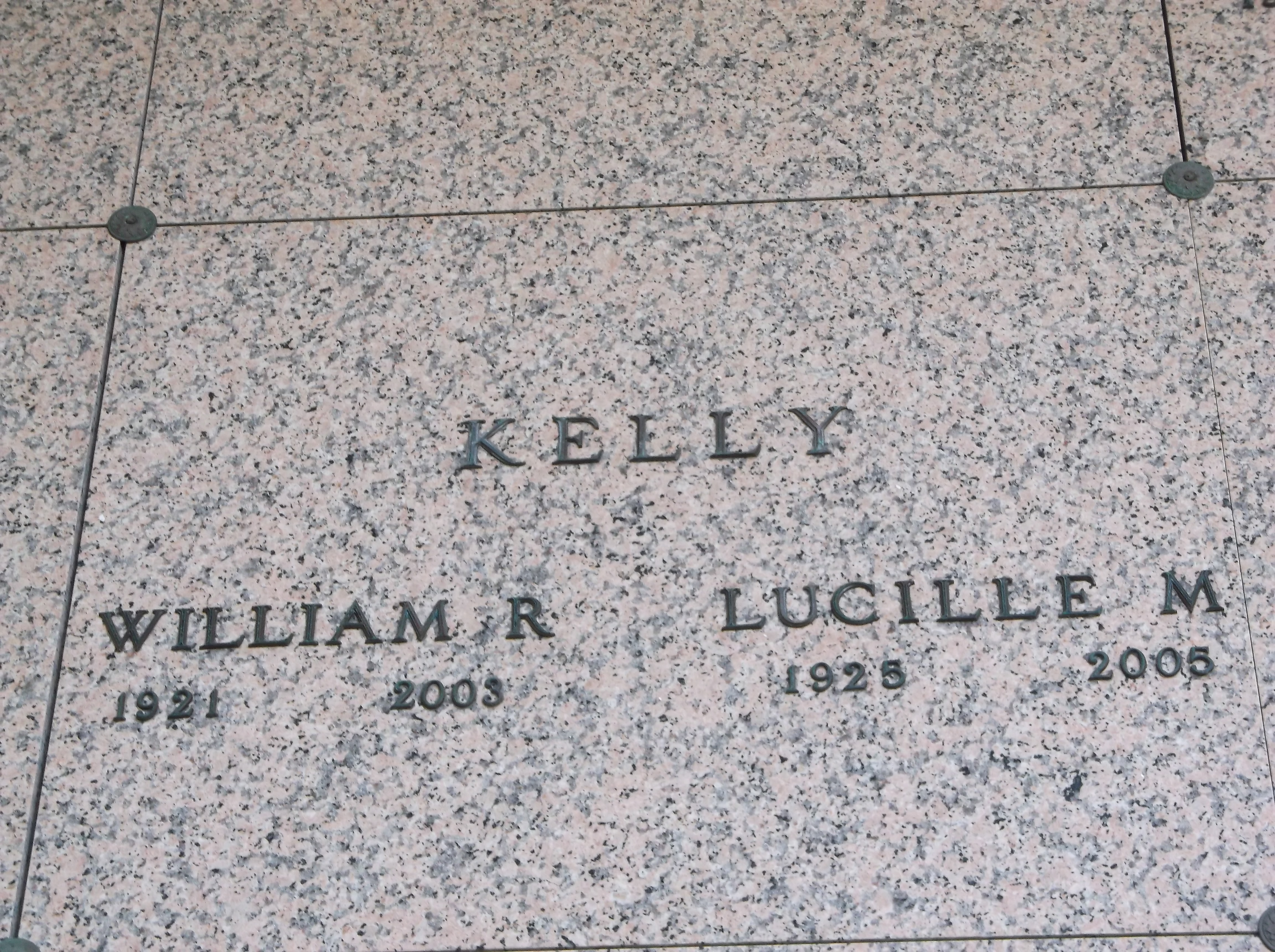 Lucille M Kelly
