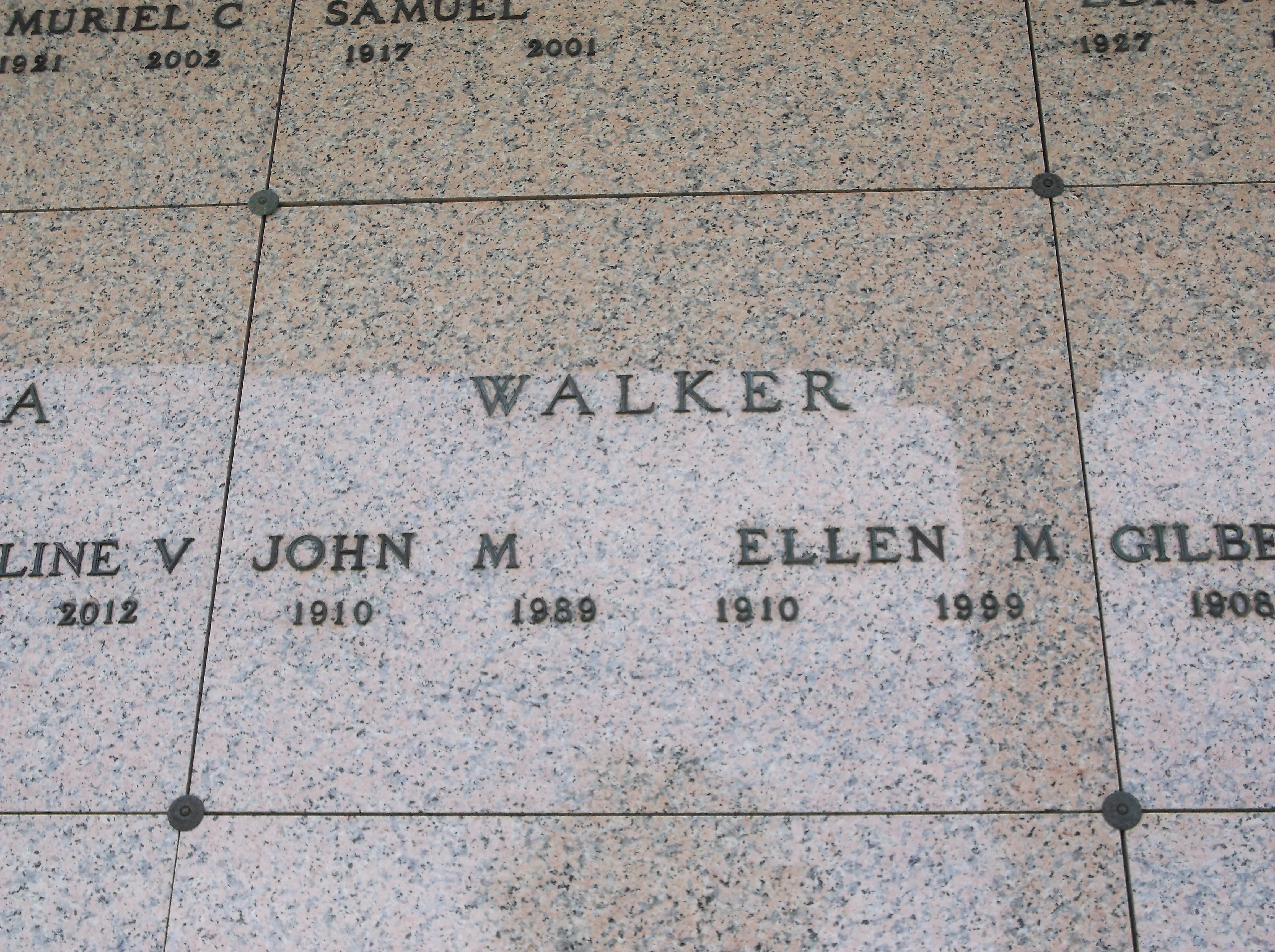 Ellen M Walker