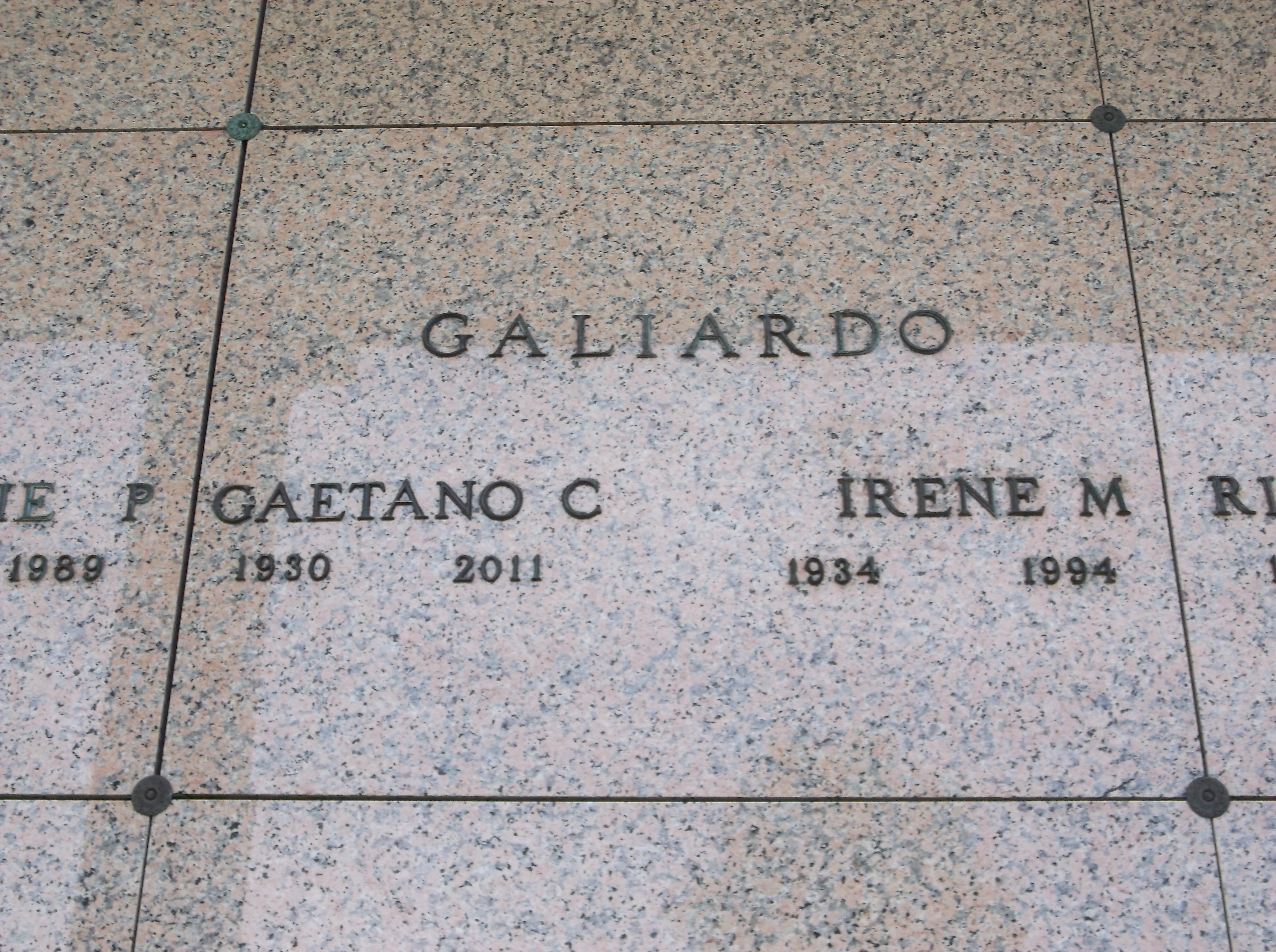 Gaetano C Galiardo