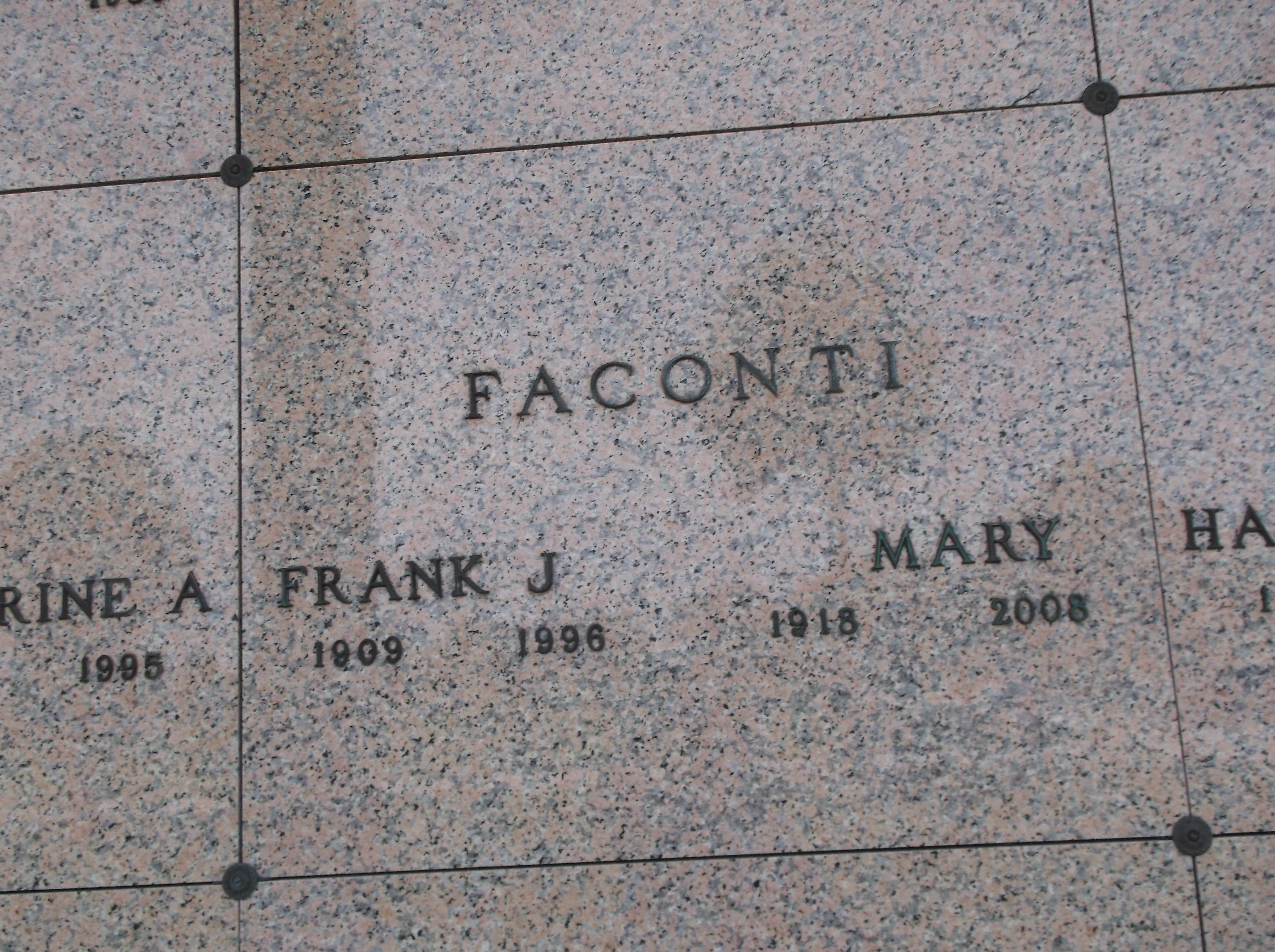 Frank J Faconti