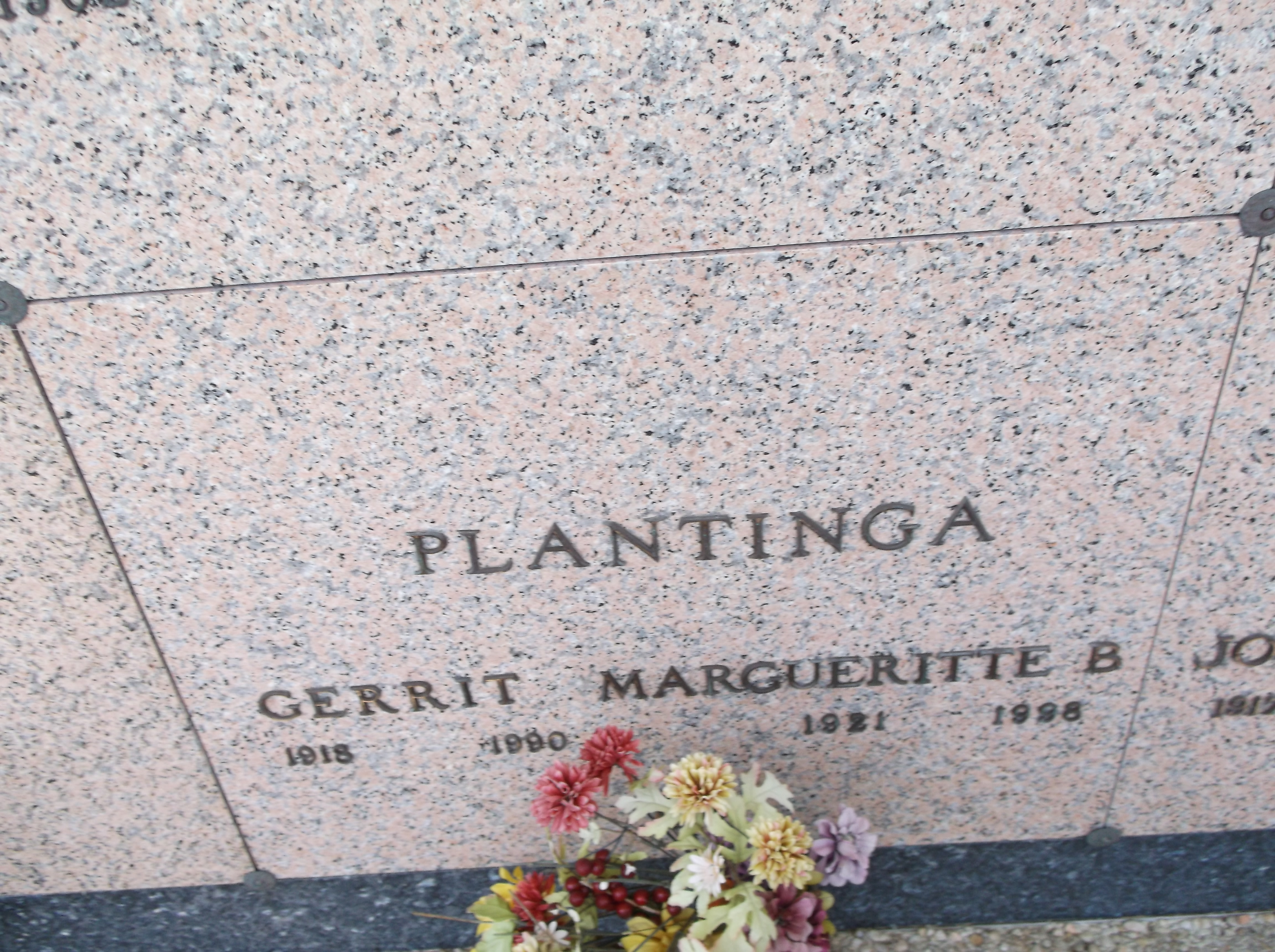 Margueritte B Plantinga