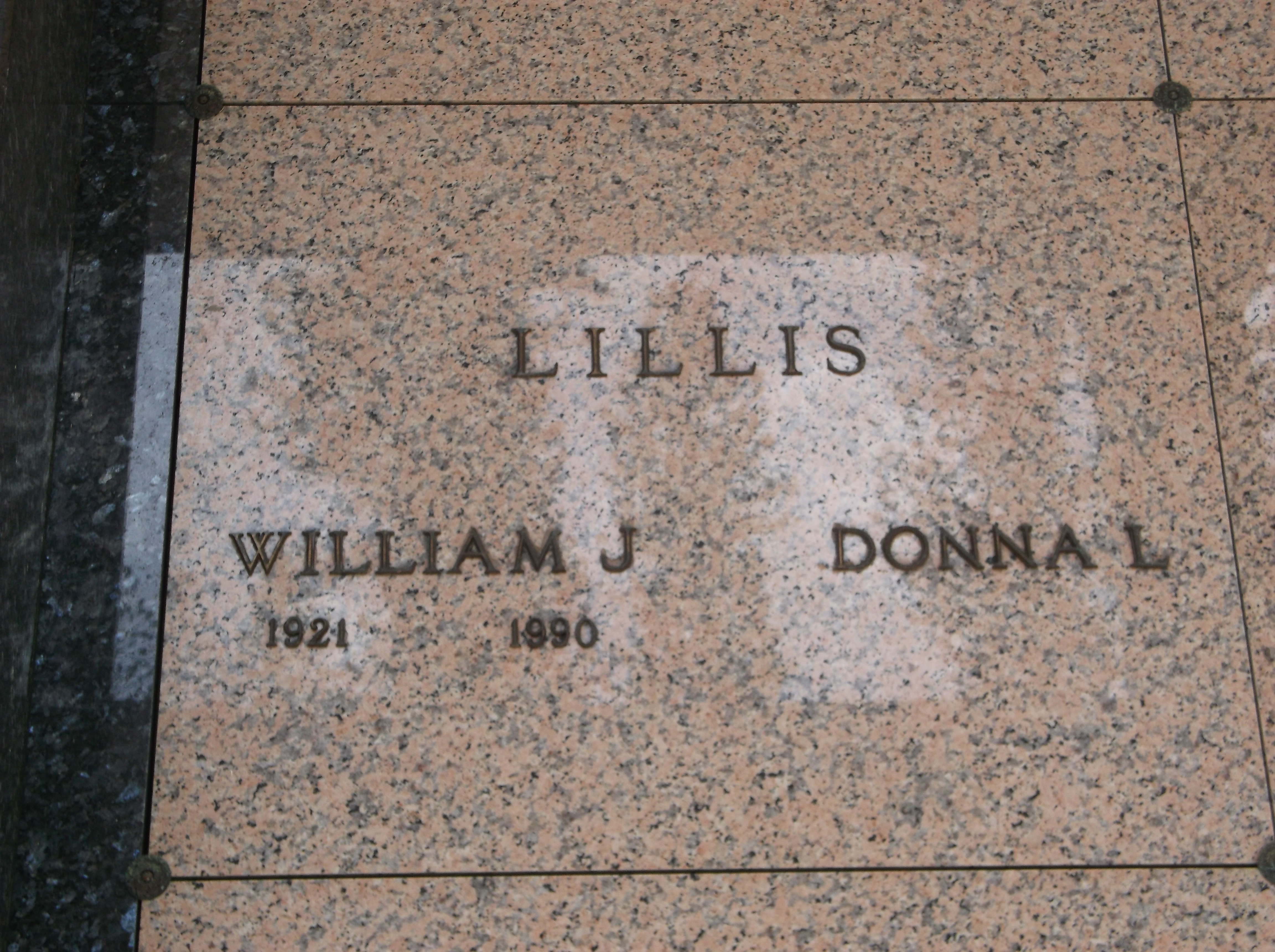 William J Lillis