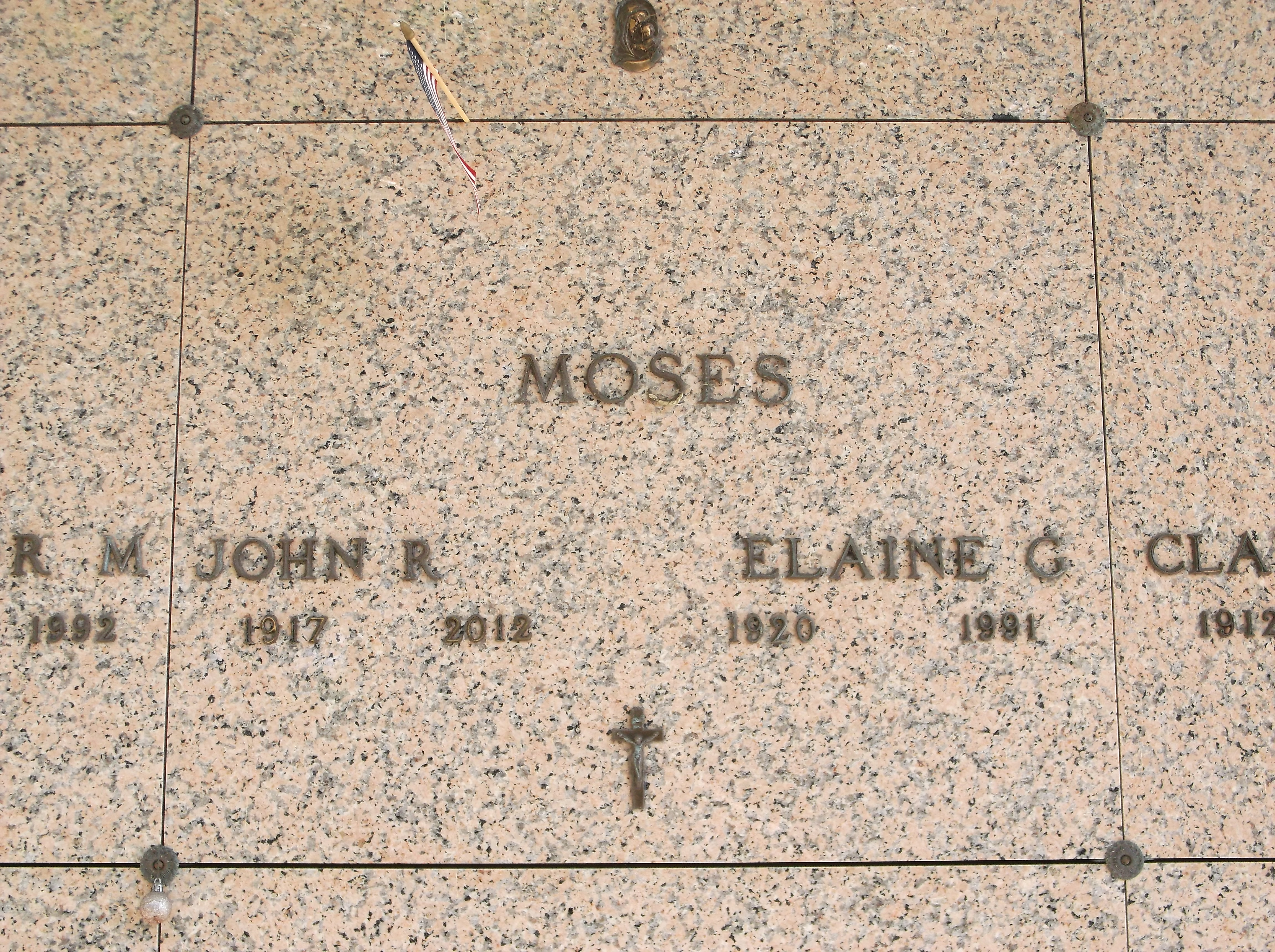 John R Moses
