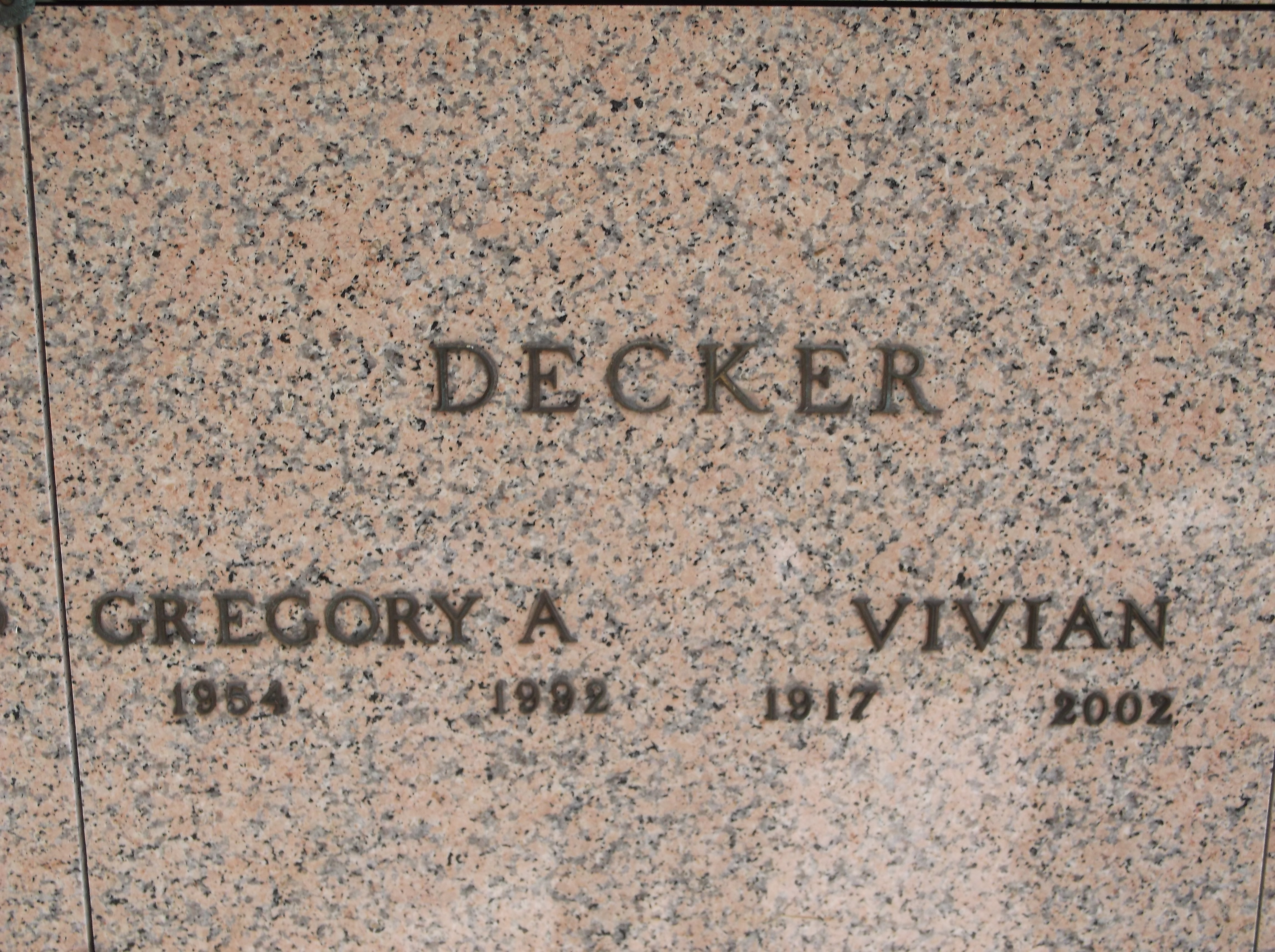 Vivian Decker