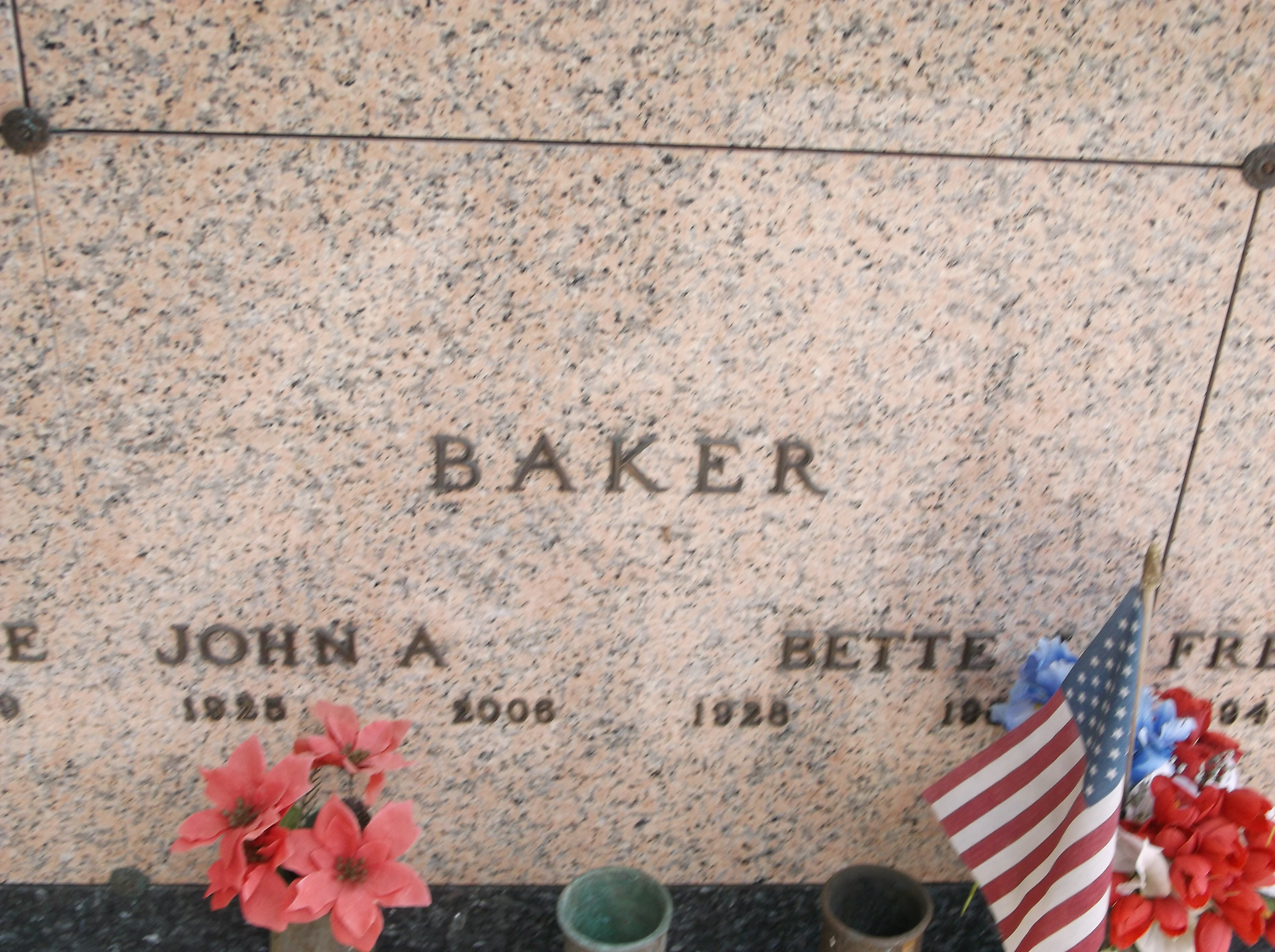 John A Baker