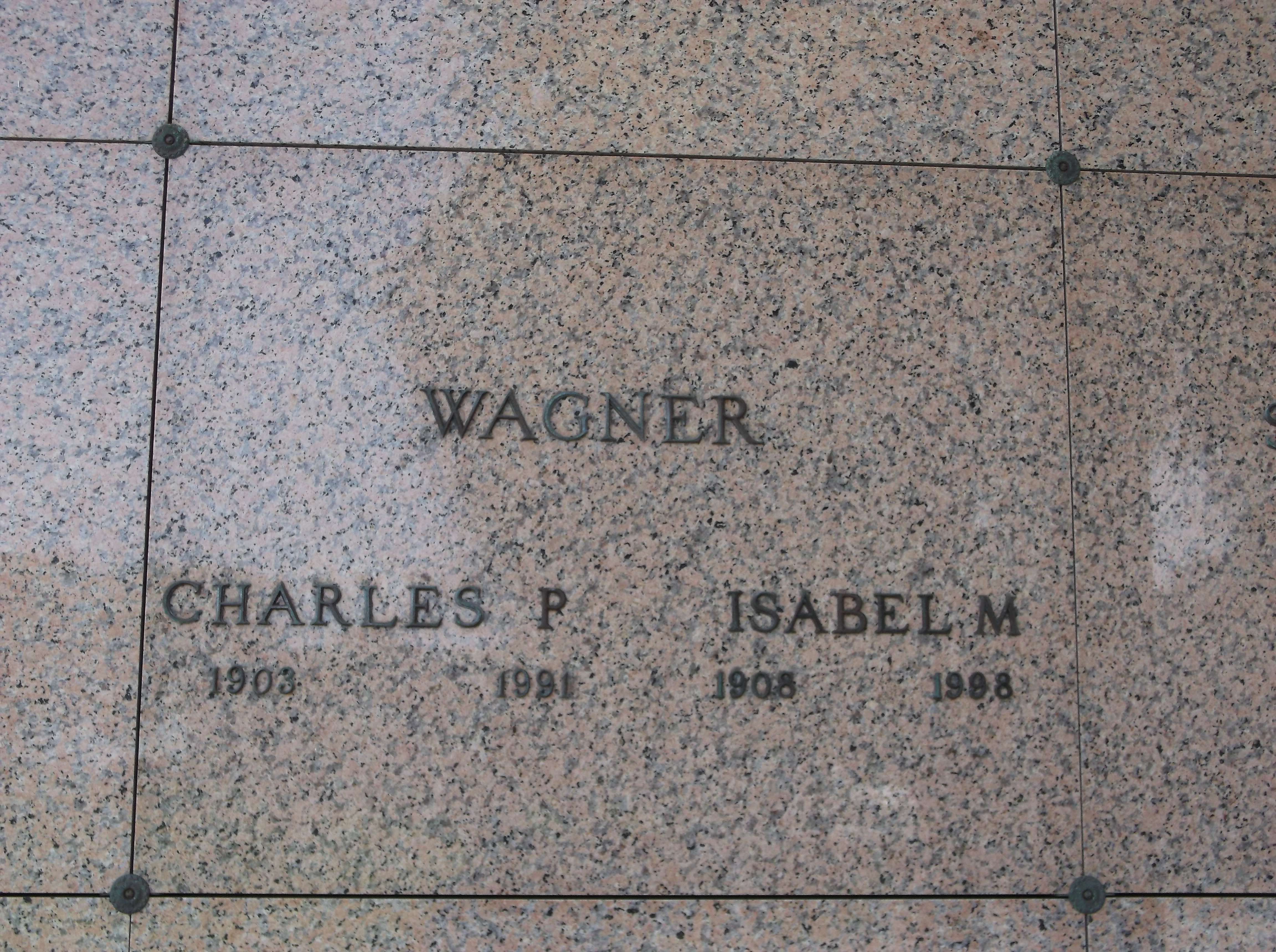 Charles P Wagner