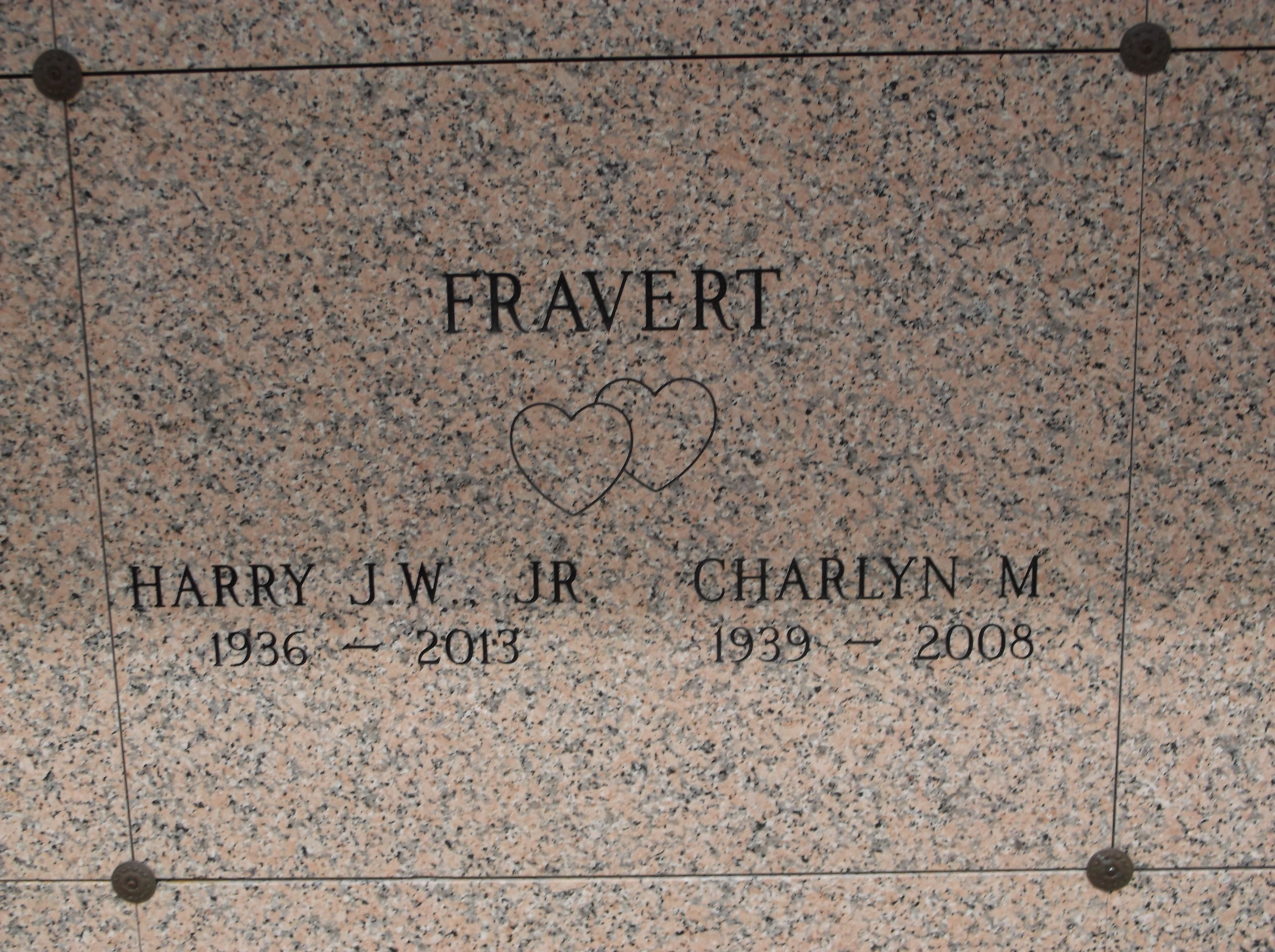 Harry J W Fravert, Jr