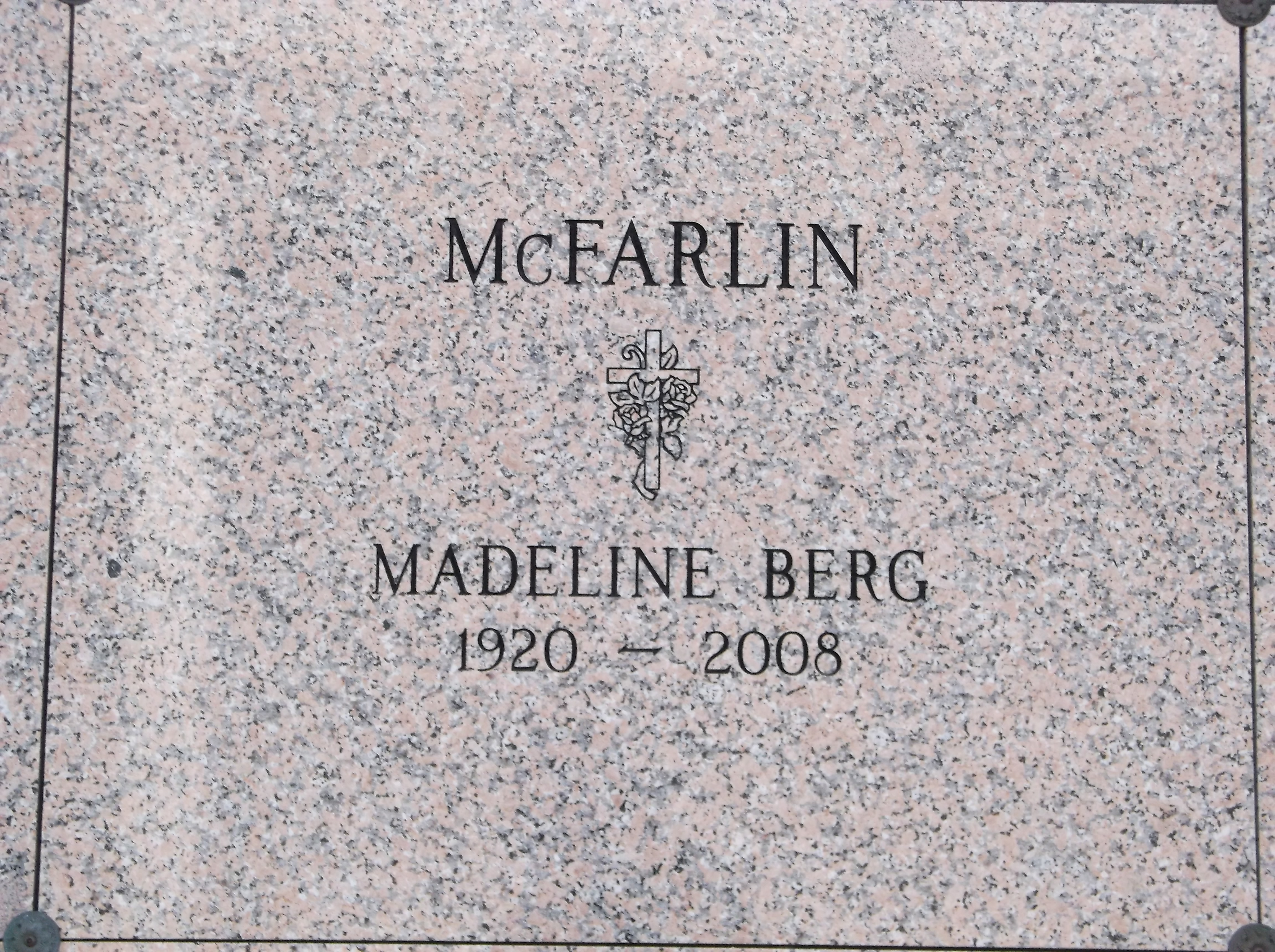 Madeline Berg McFarlin