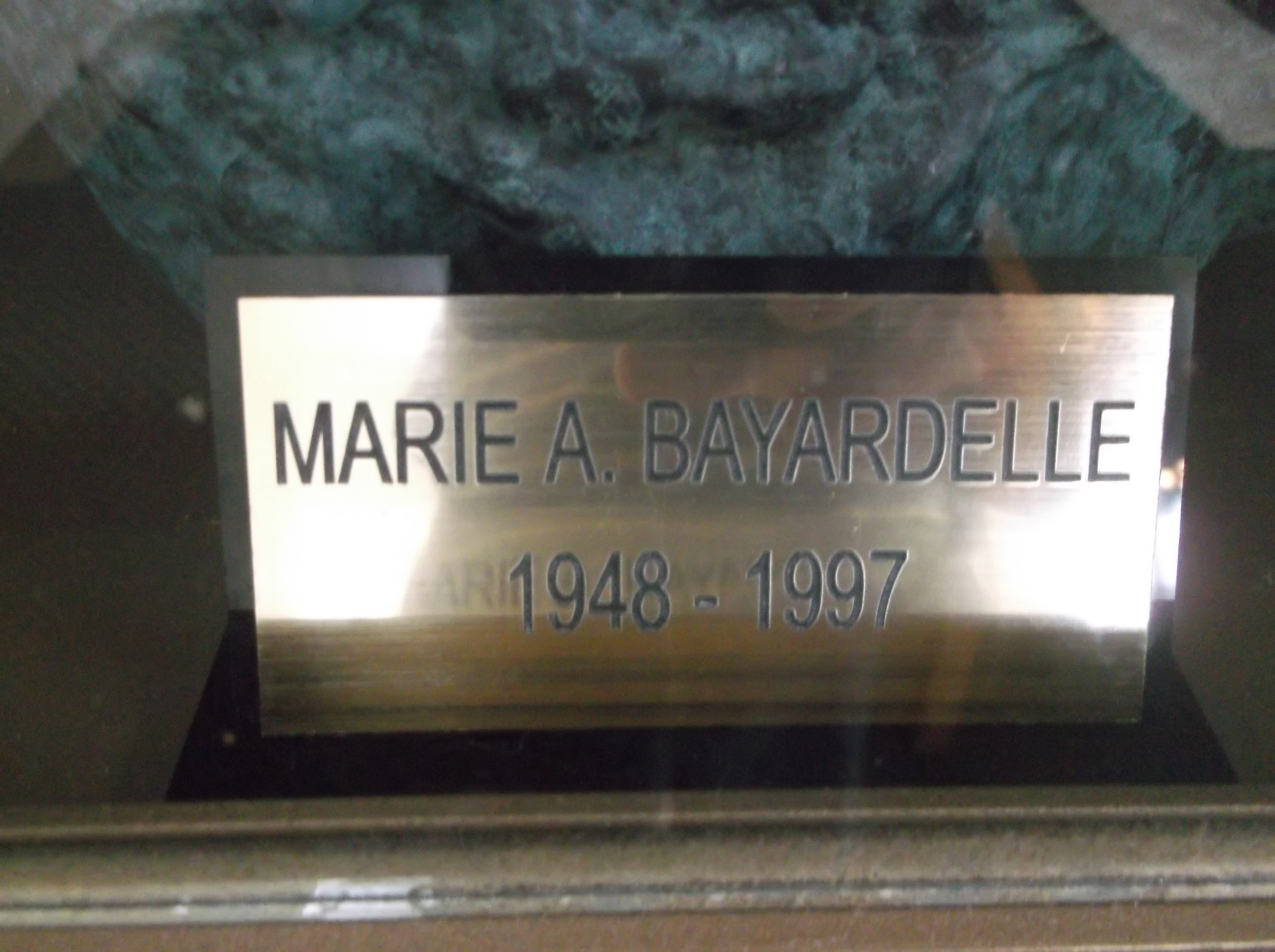 Marie A Bayardelle