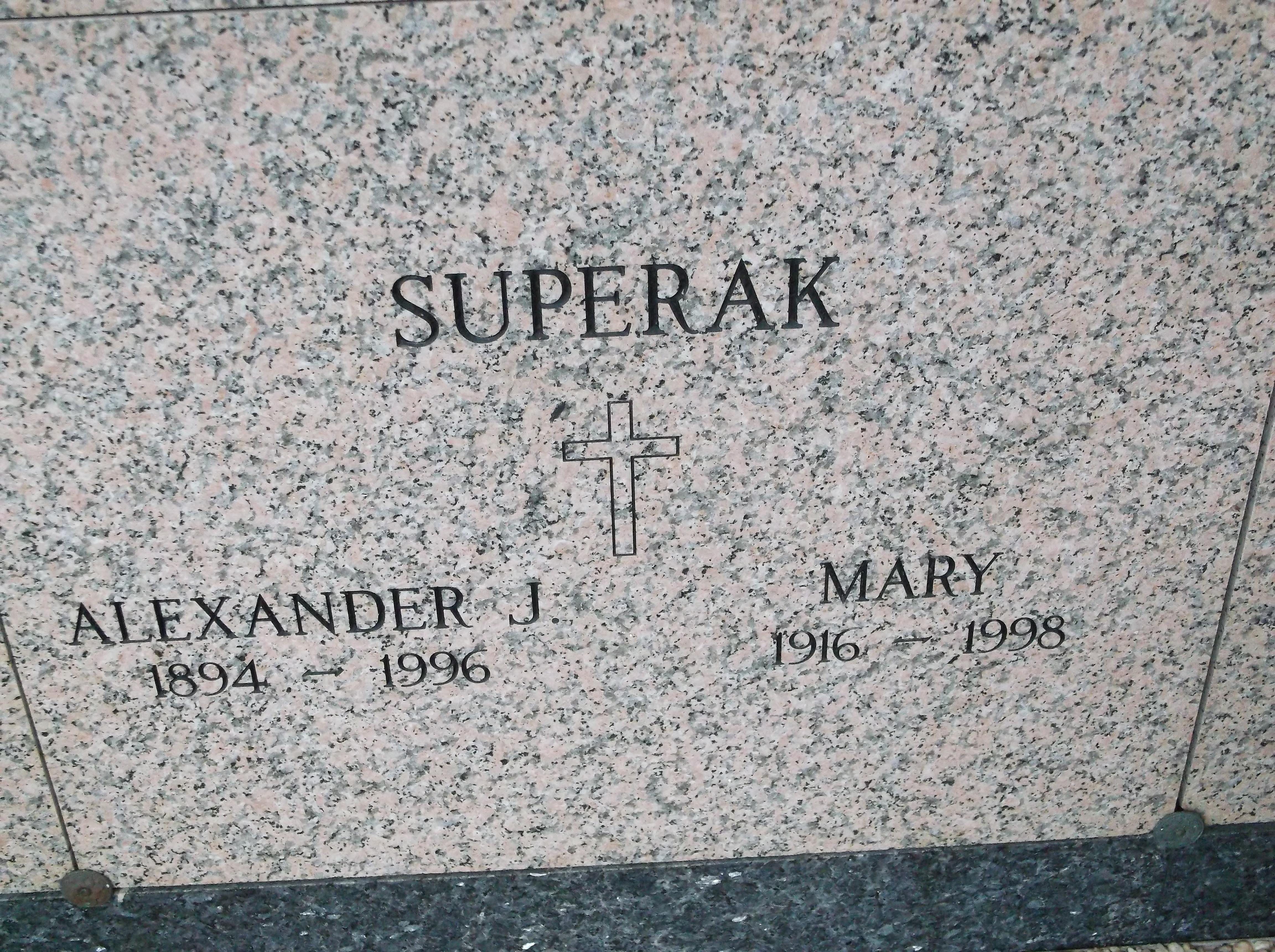 Alexander J Superak