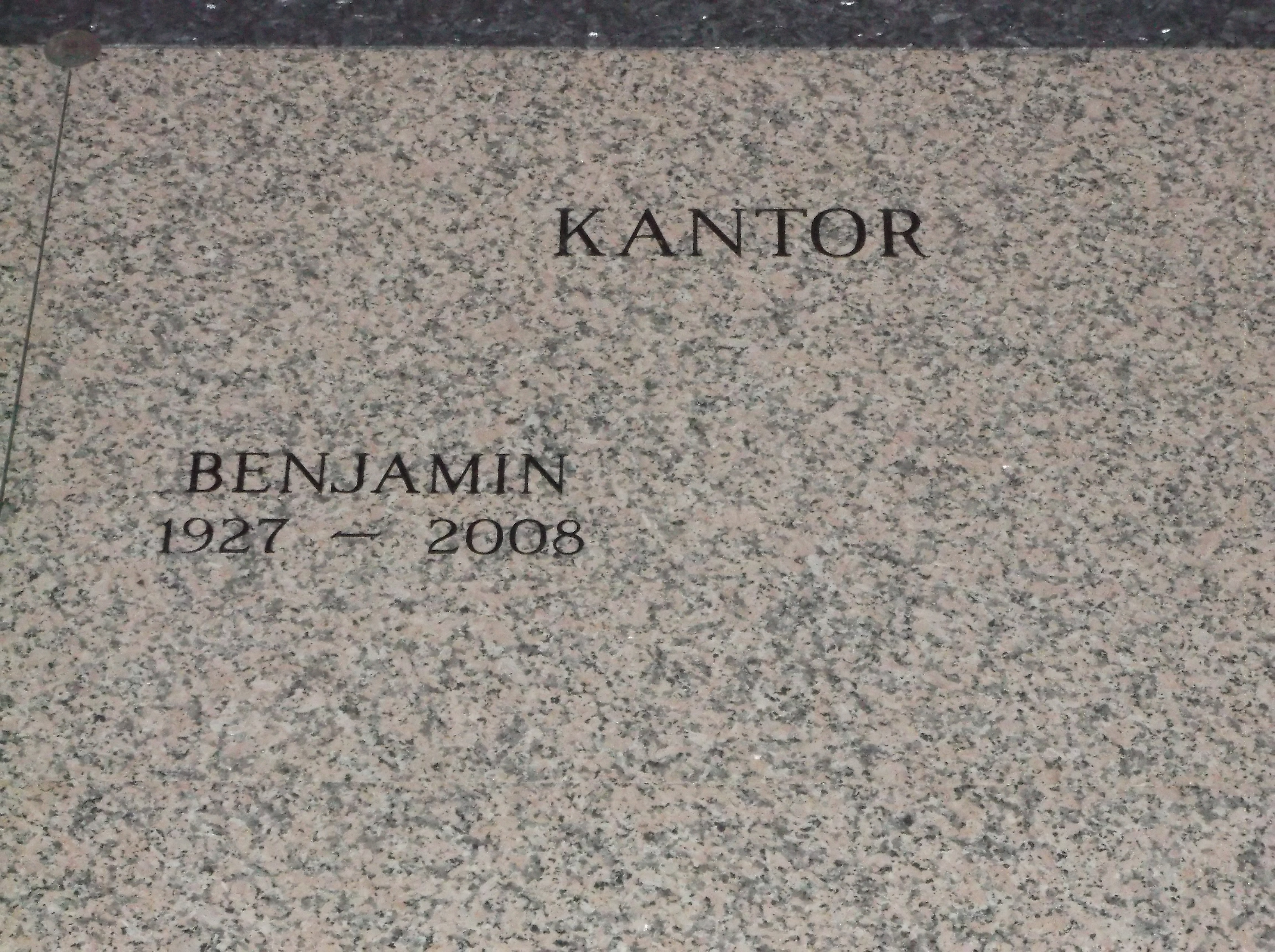 Benjamin Kantor