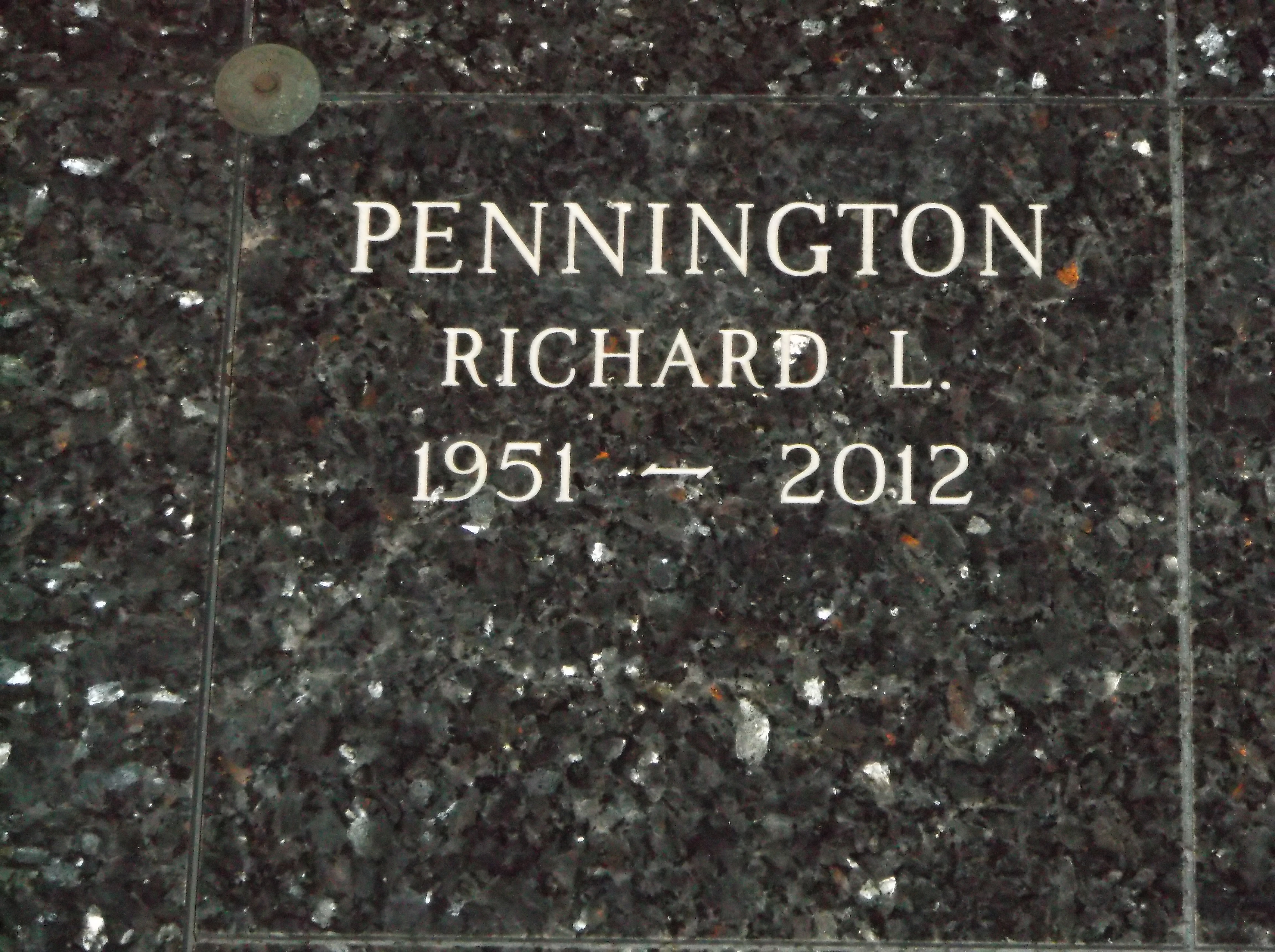Richard L Pennington