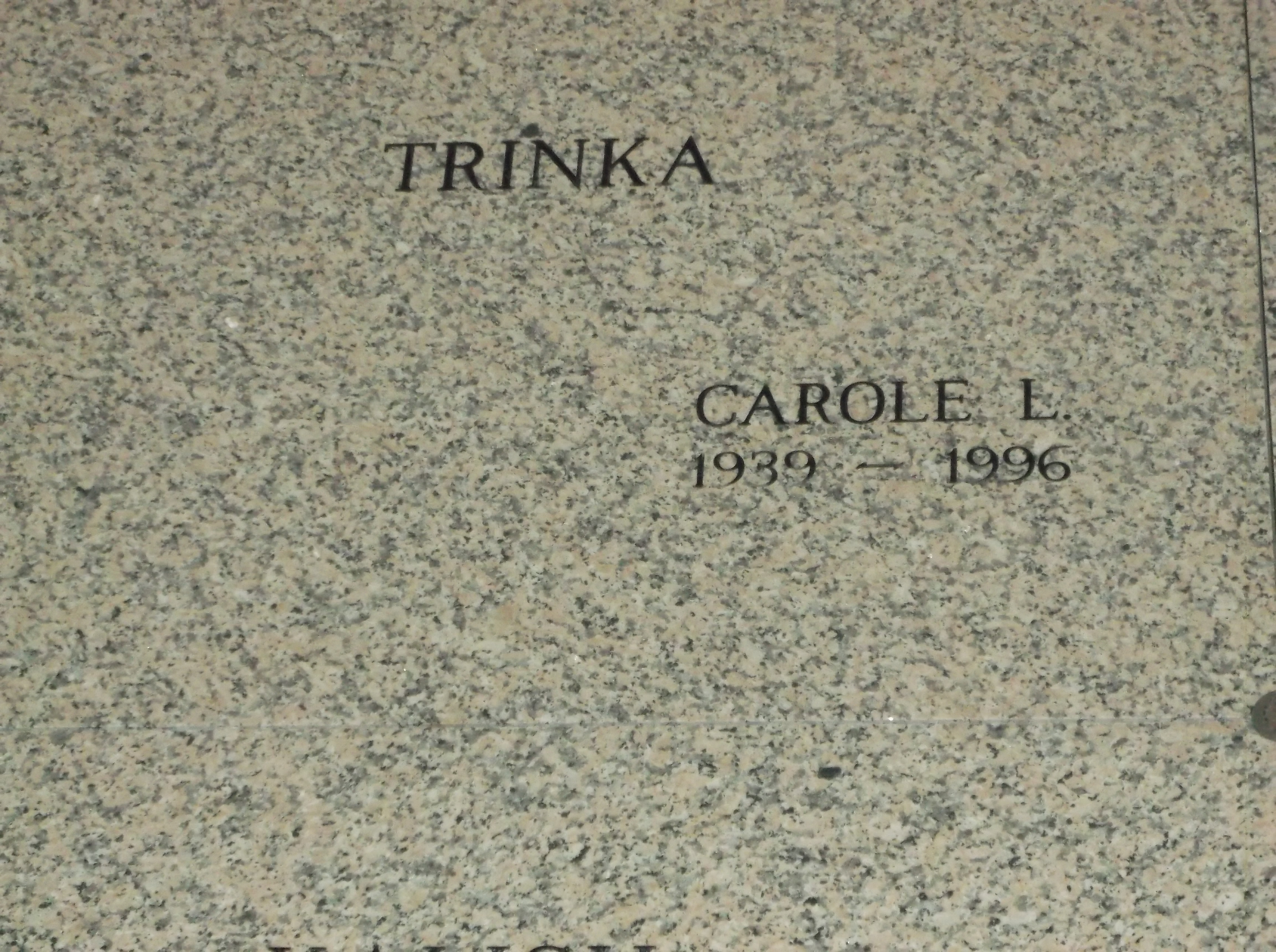 Carole L Trinka