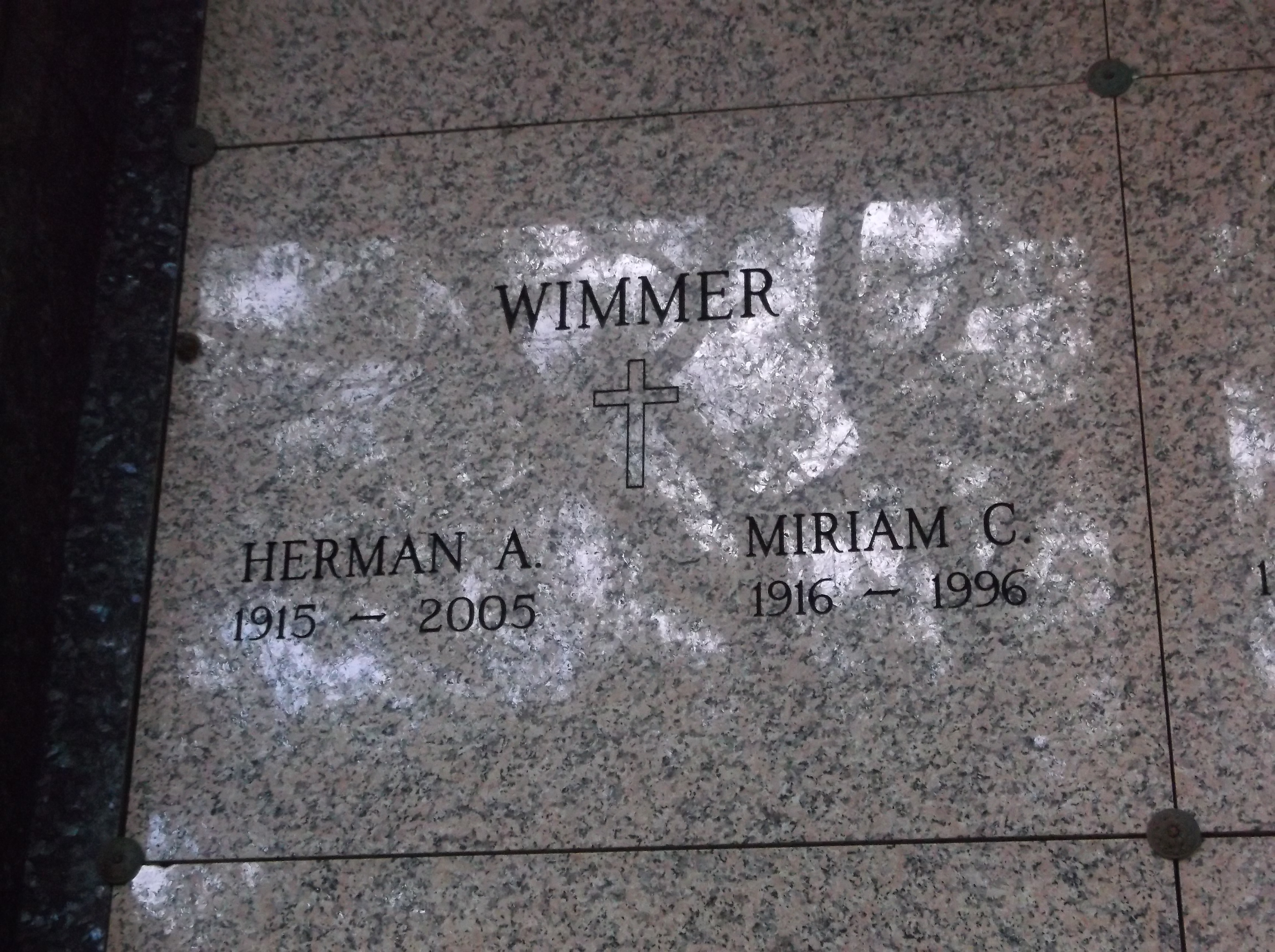 Herman A Wimmer