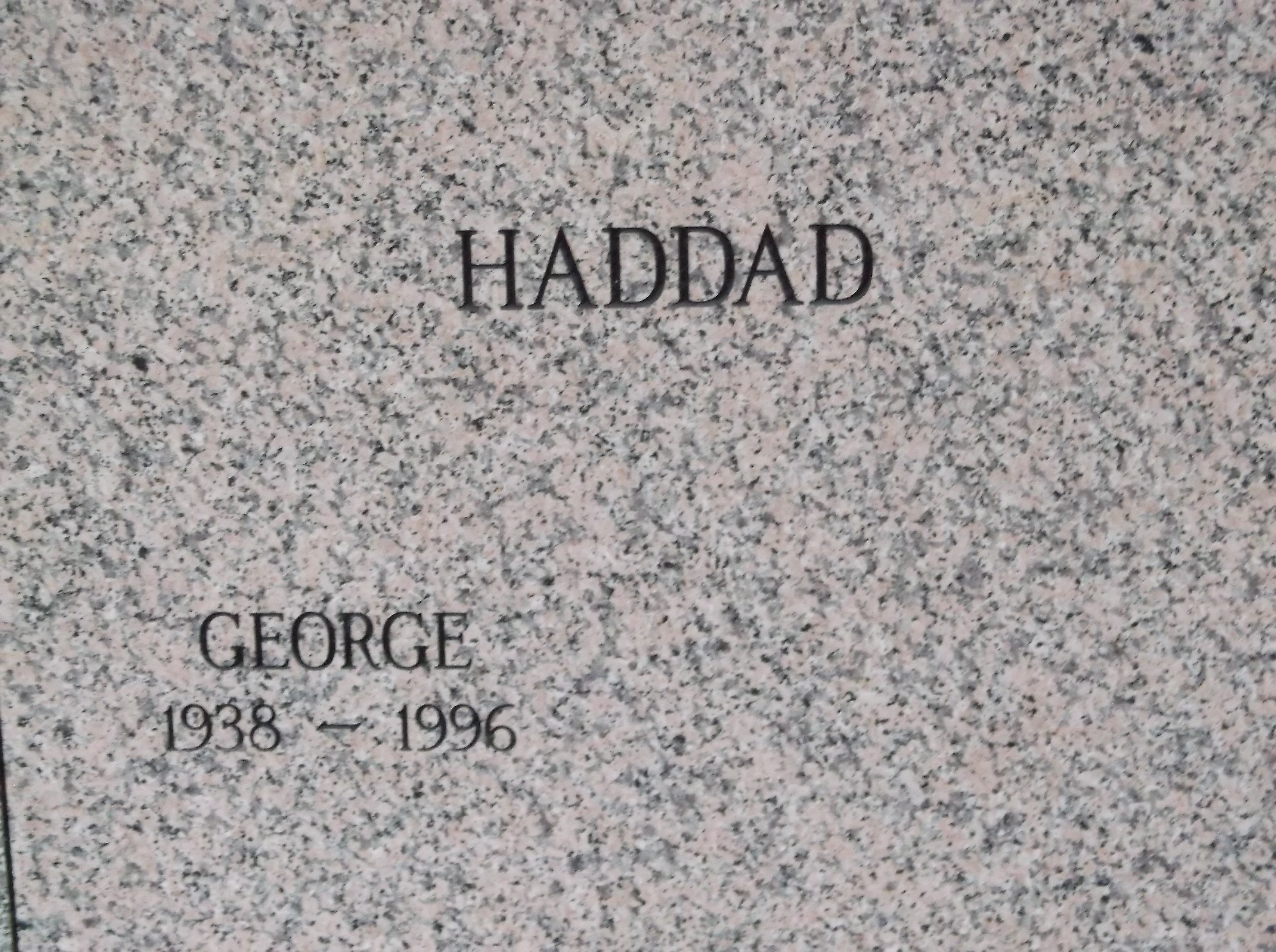 George Haddad