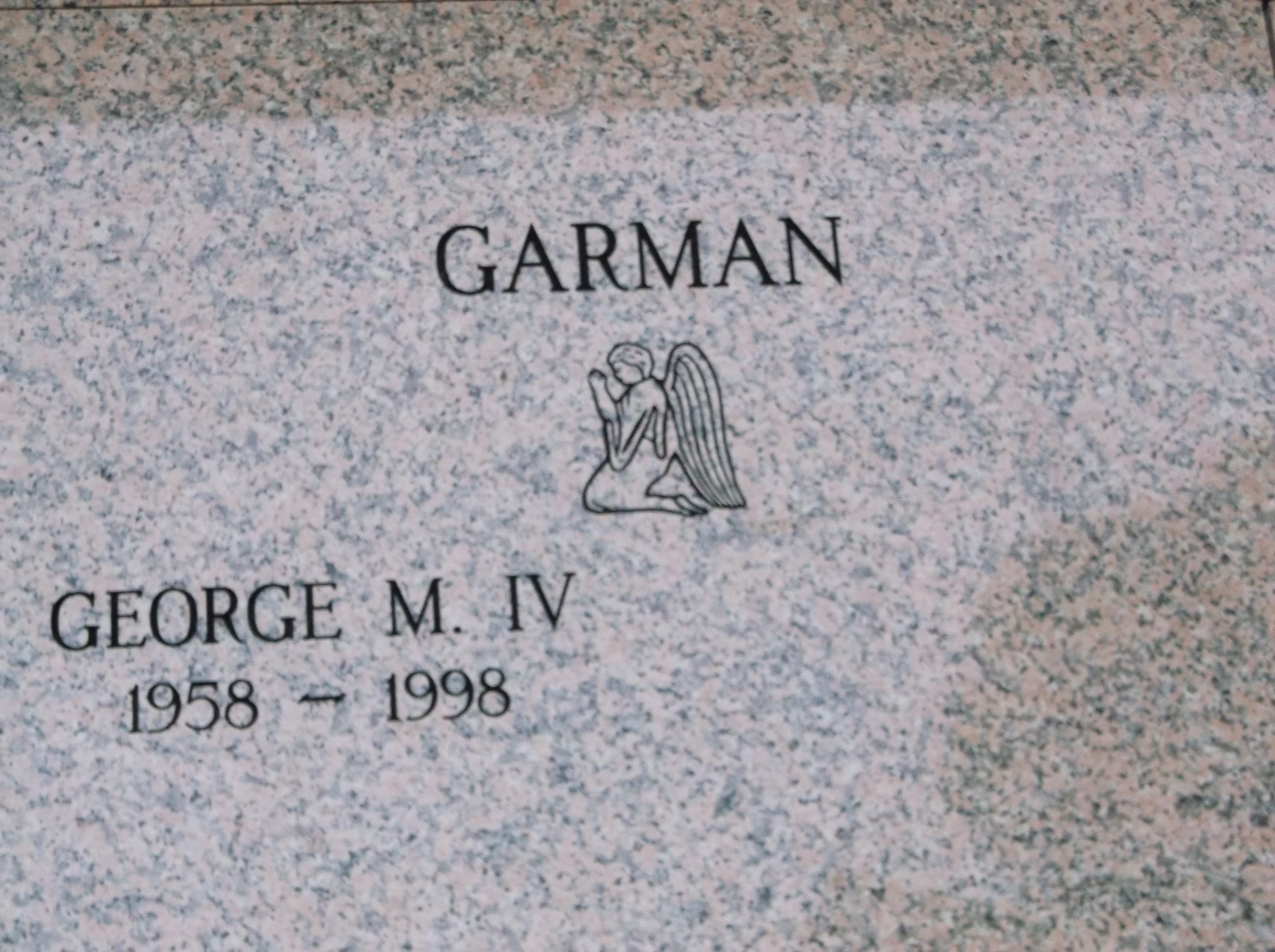 George M Garman, IV