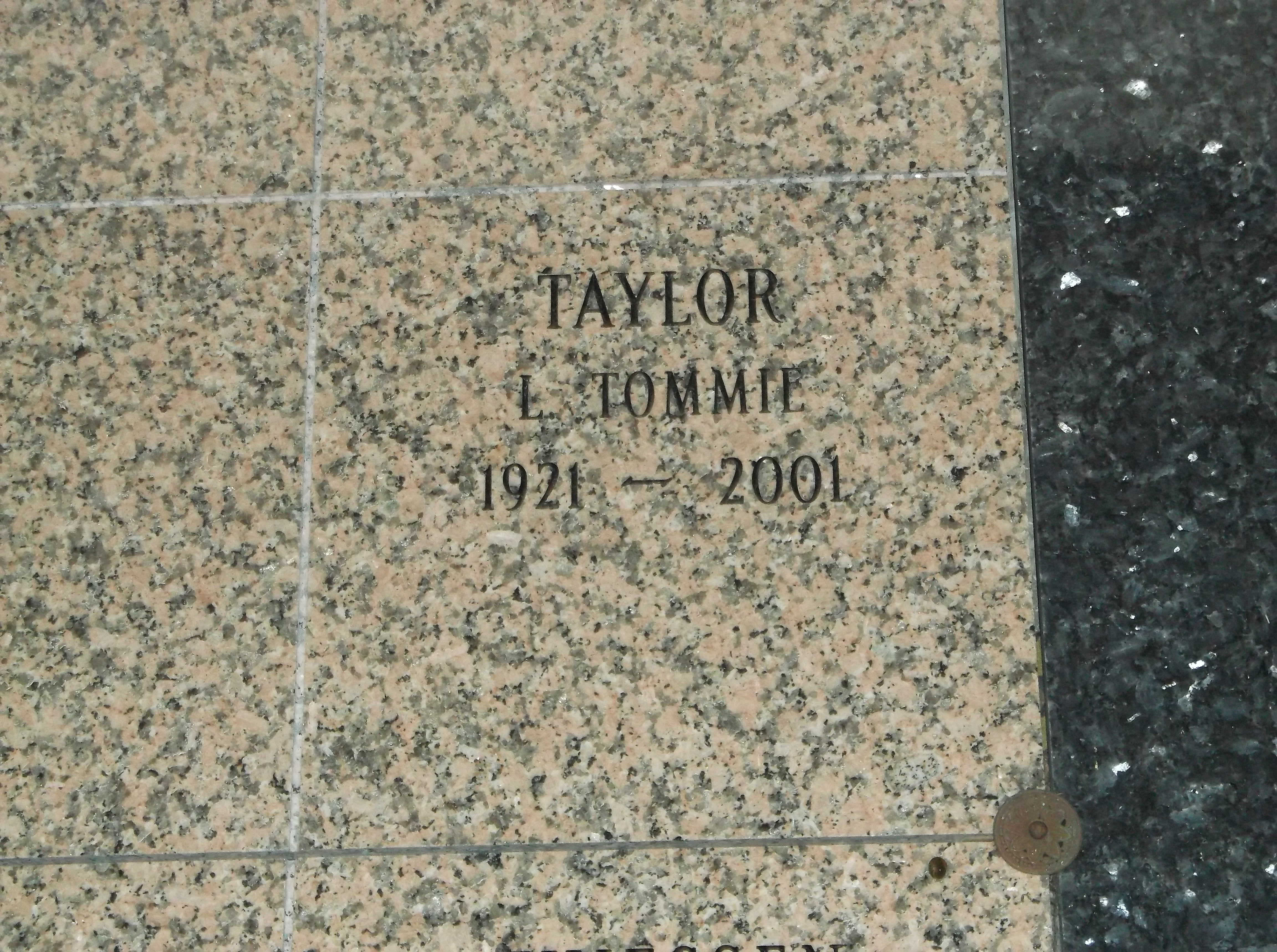 L Tommie Taylor