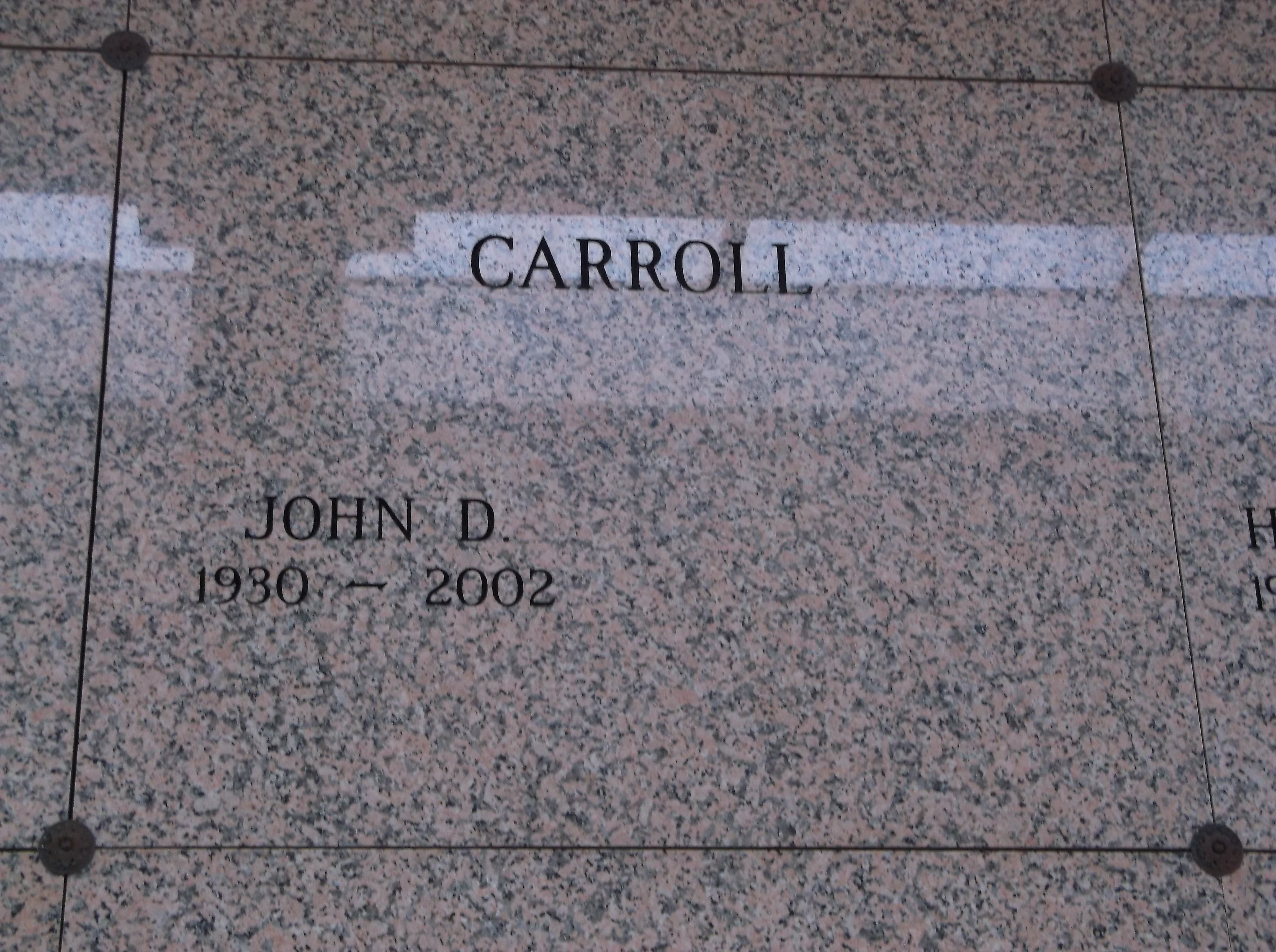 John D Carroll
