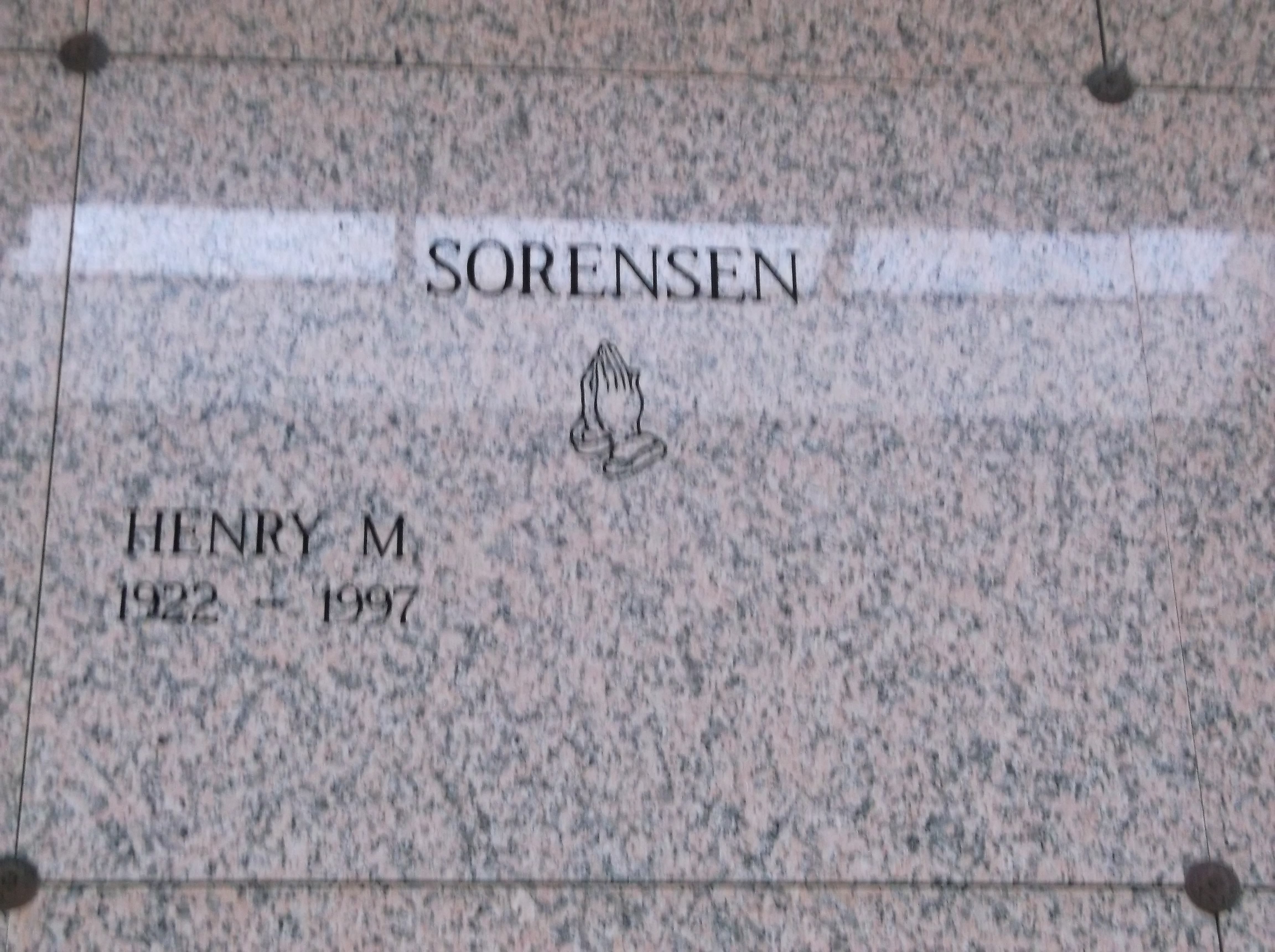 Henry M Sorensen